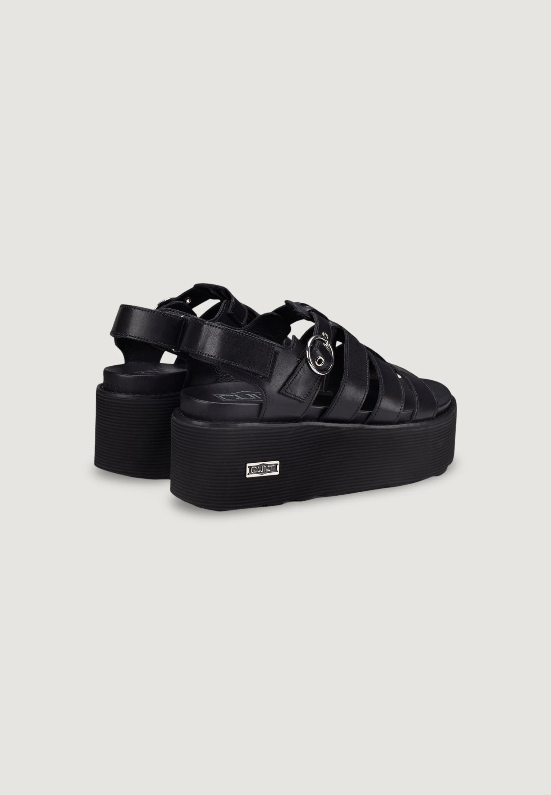 Sandali Cult NANCY 4488 SANDAL W LEATHER BLACK - Image 3