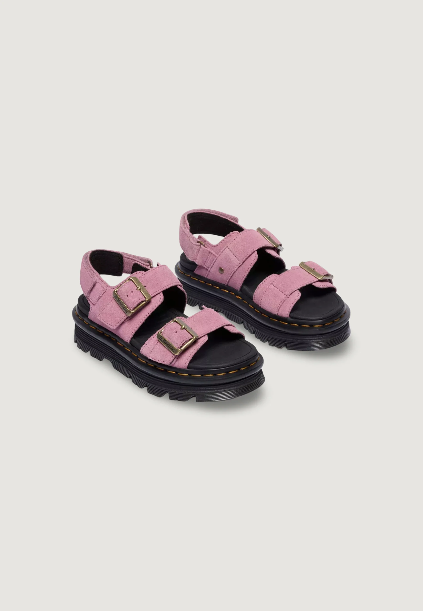 Sandali Dr. Martens Zebzag Sandal Dusty Rose Eh Suede - Image 3
