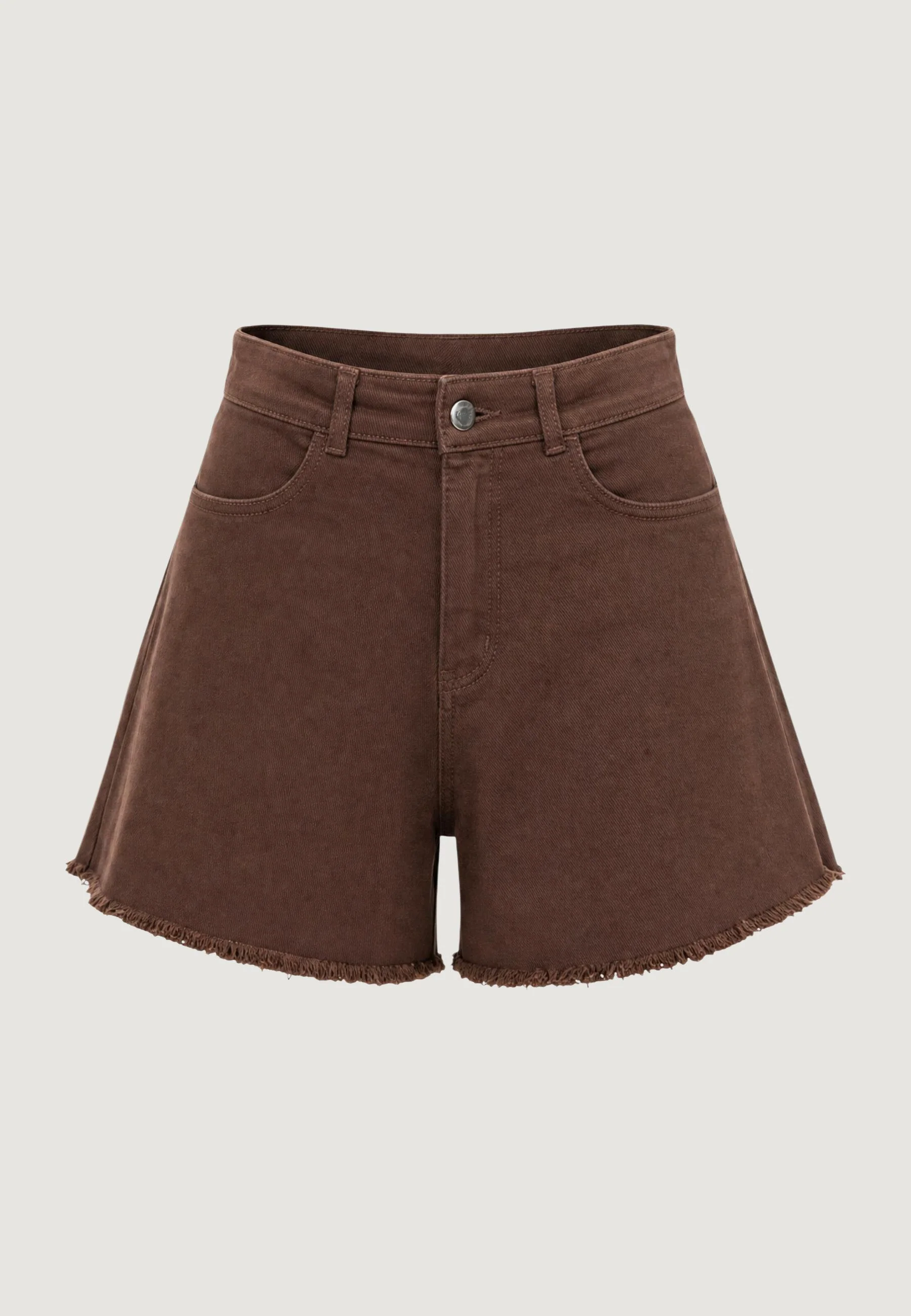Shorts I am Shorts Cotone Orlo Grezzo - Image 2
