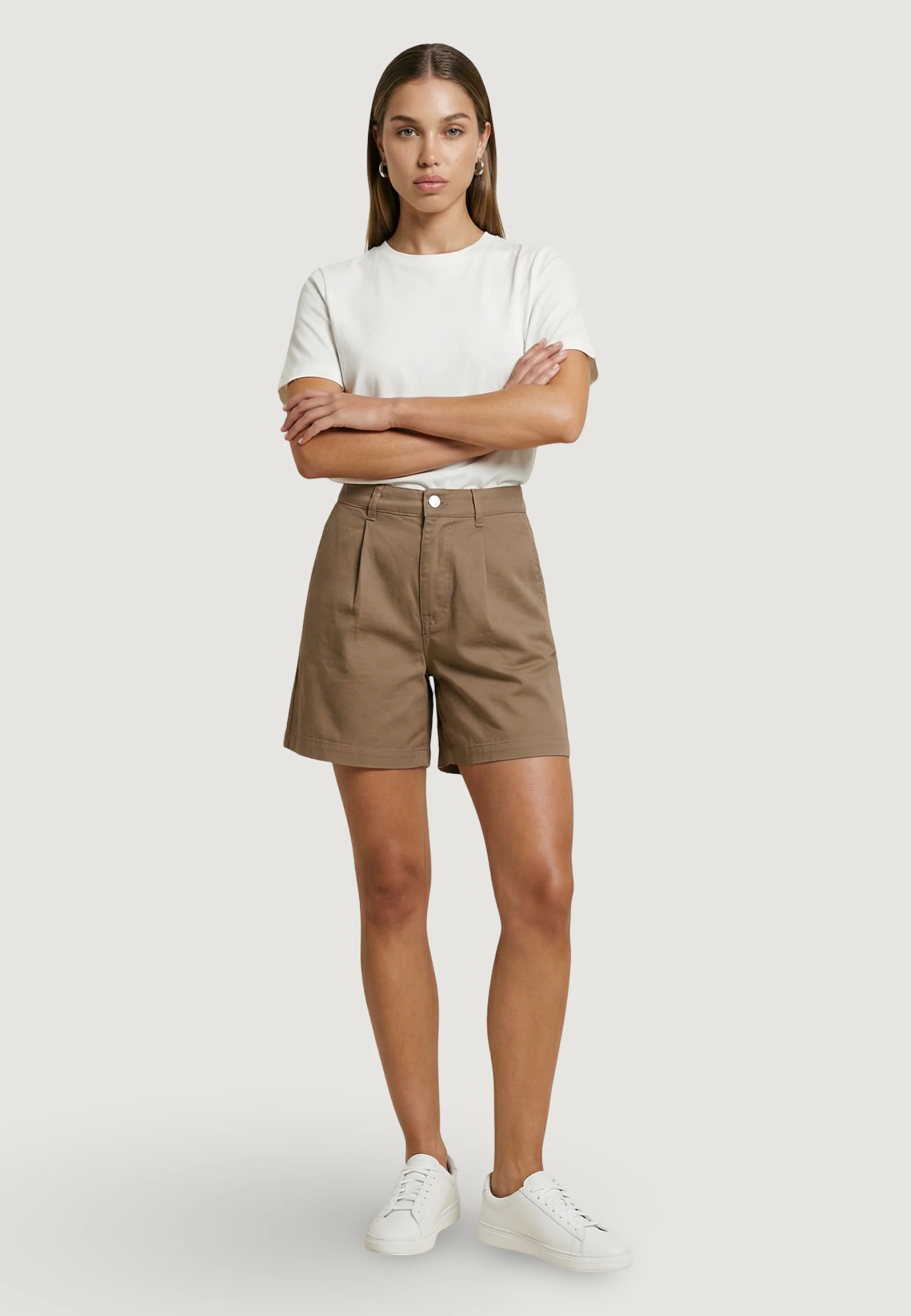 Shorts Jacqueline de Yong Jdyemma Hw Wid Pleat Shorts Dnm - Image 5