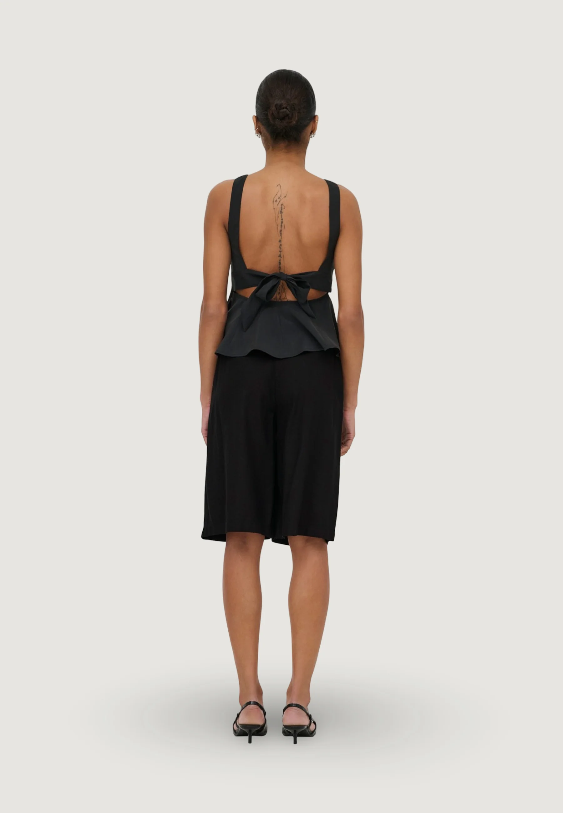 Shorts Only Onlgoa Hw Linen Bl Long Shorts Cc Tlr - Image 3