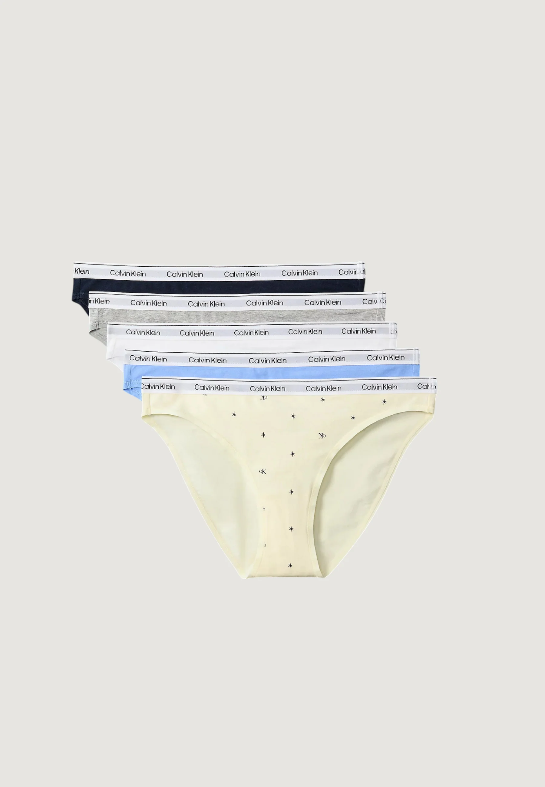 Slip e perizoma Calvin Klein Underwear BIKINI 5PK