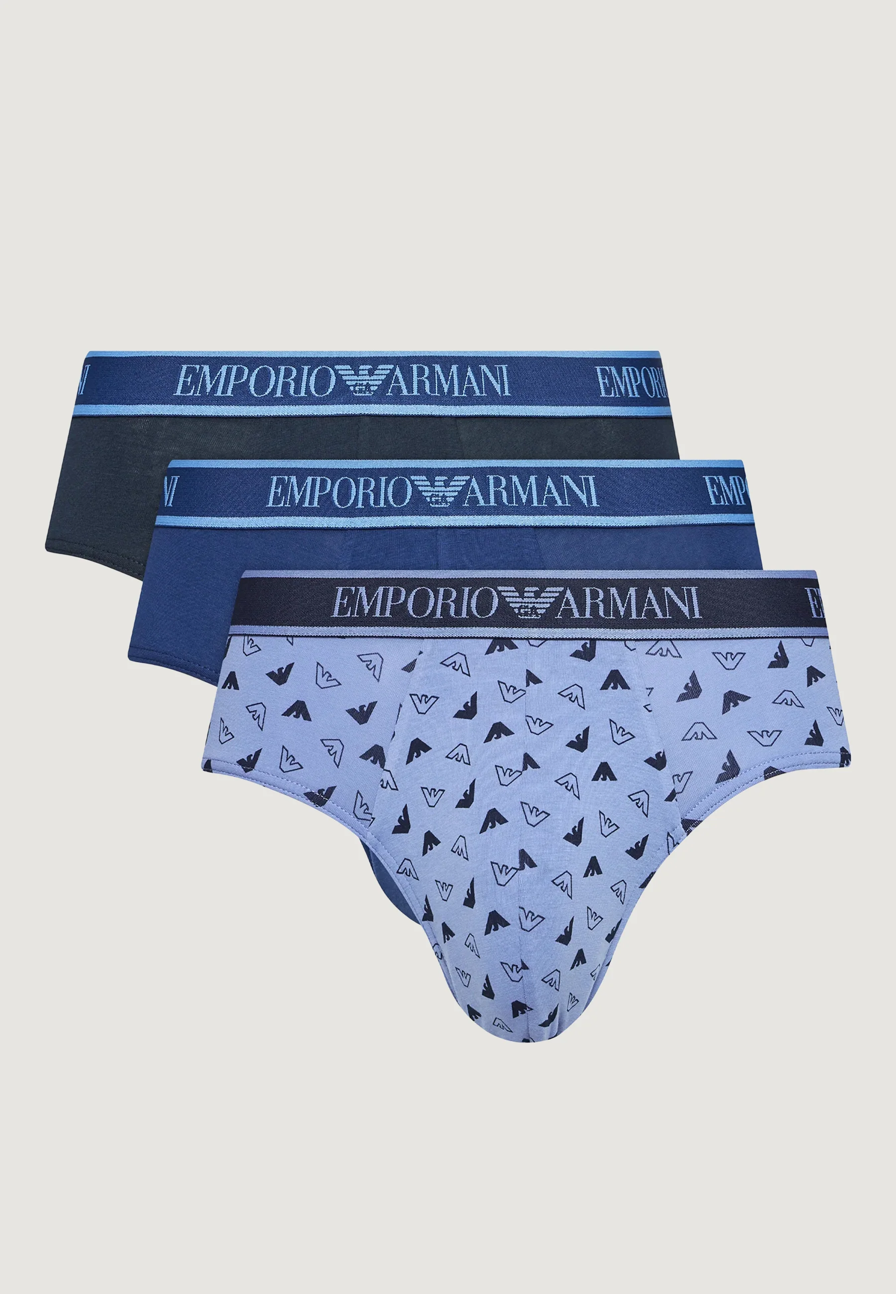 Slip Emporio Armani Underwear 3 PACK BRIEF - Image 2