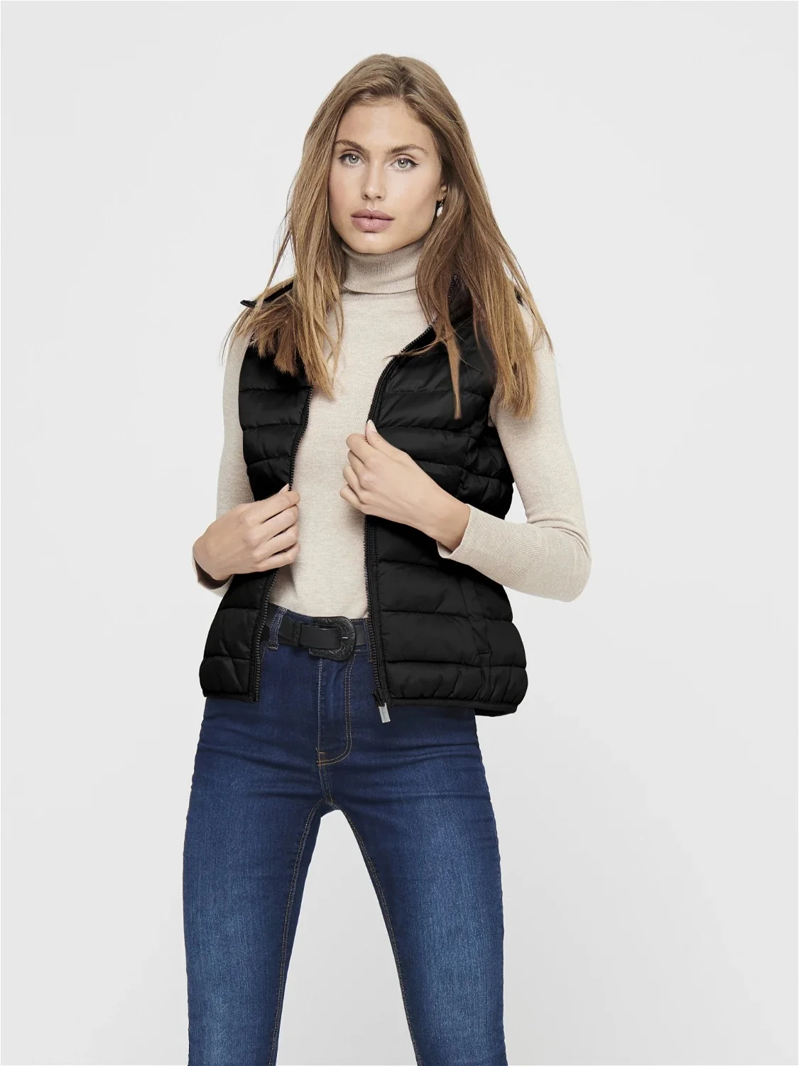 Smanicato Only ONLNEWTAHOE HOOD WAISTCOAT OTW NOOS