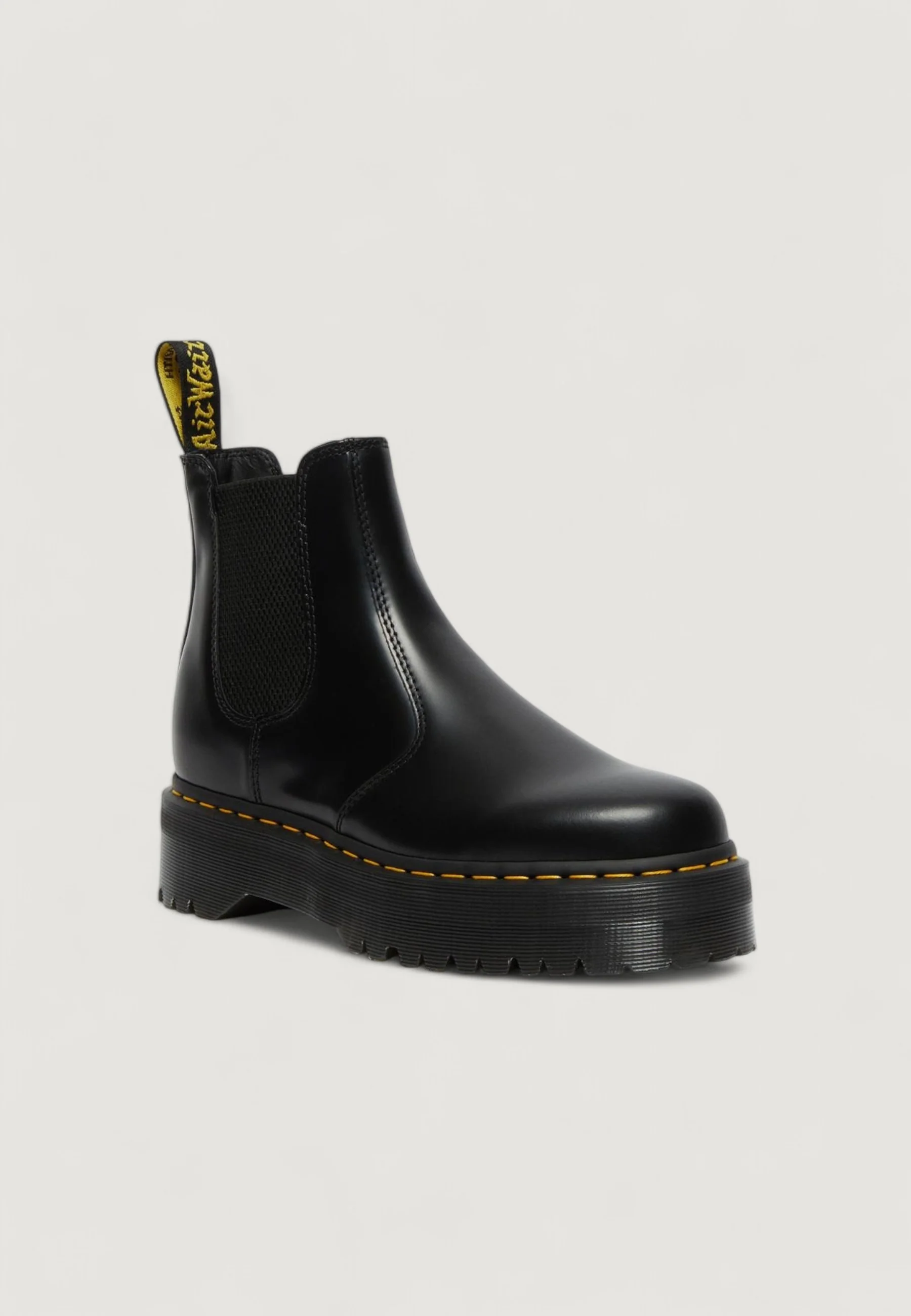Stivali Dr. Martens 2976 QUAD BLACK POLISHED SMOOTH - Image 4