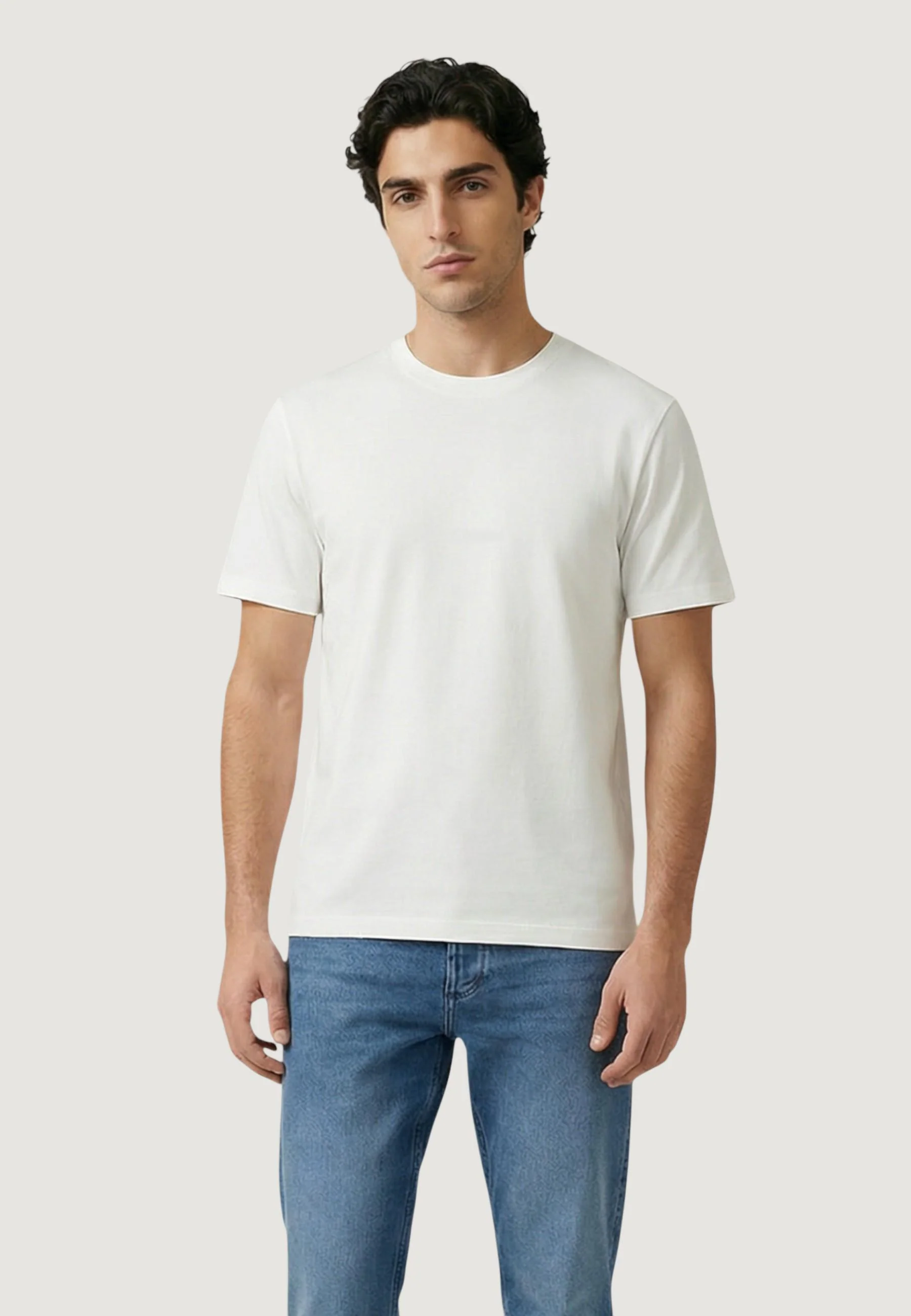 T-shirt Antony Morato RELAXED FIT WITH RUBBER INJECTION LOGO PRINT