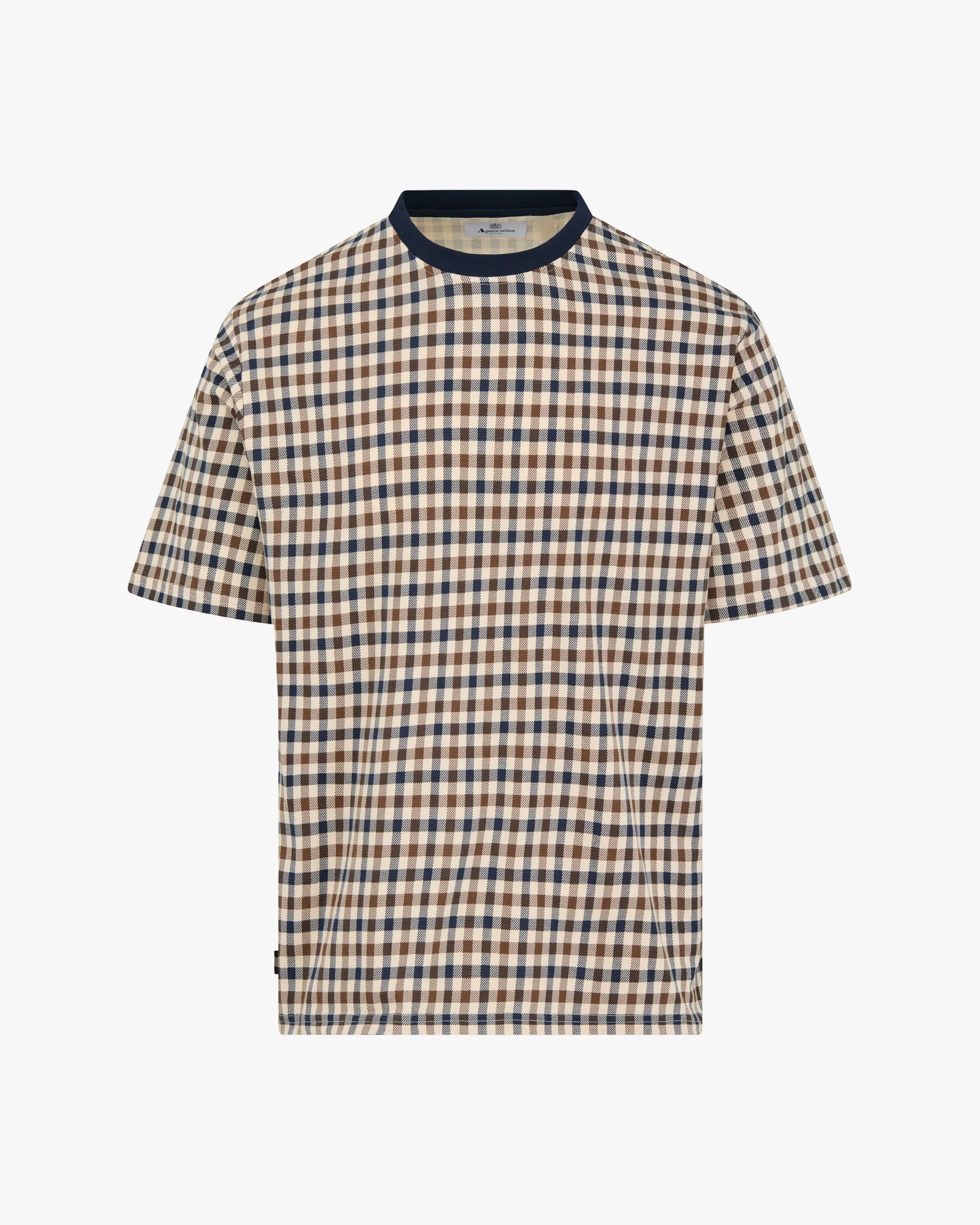 T-shirt Aquascutum Active CLUB CHECK T-SHIRT