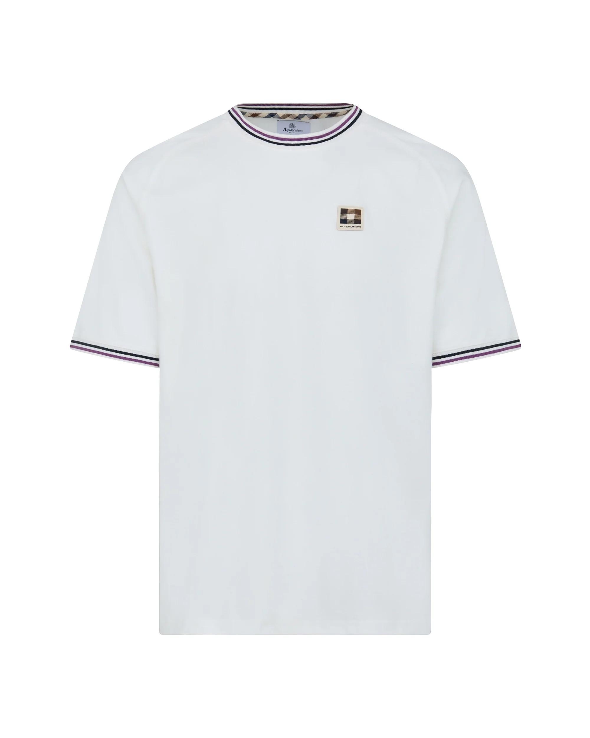 T-shirt Aquascutum Active STRIPES PIQUET T-SHIRT