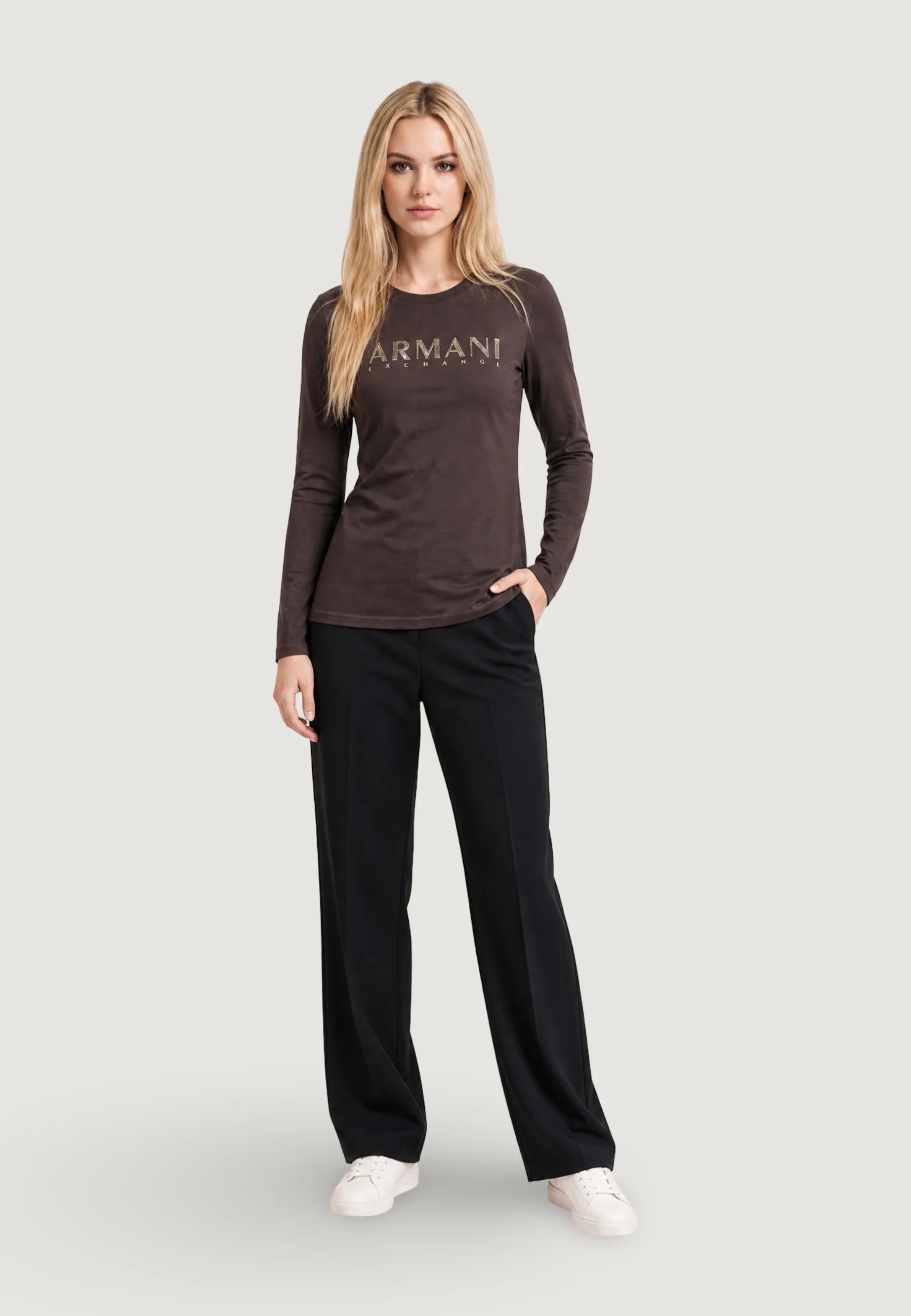 T-shirt manica lunga Armani Exchange XW002761 AF23954 - Image 4