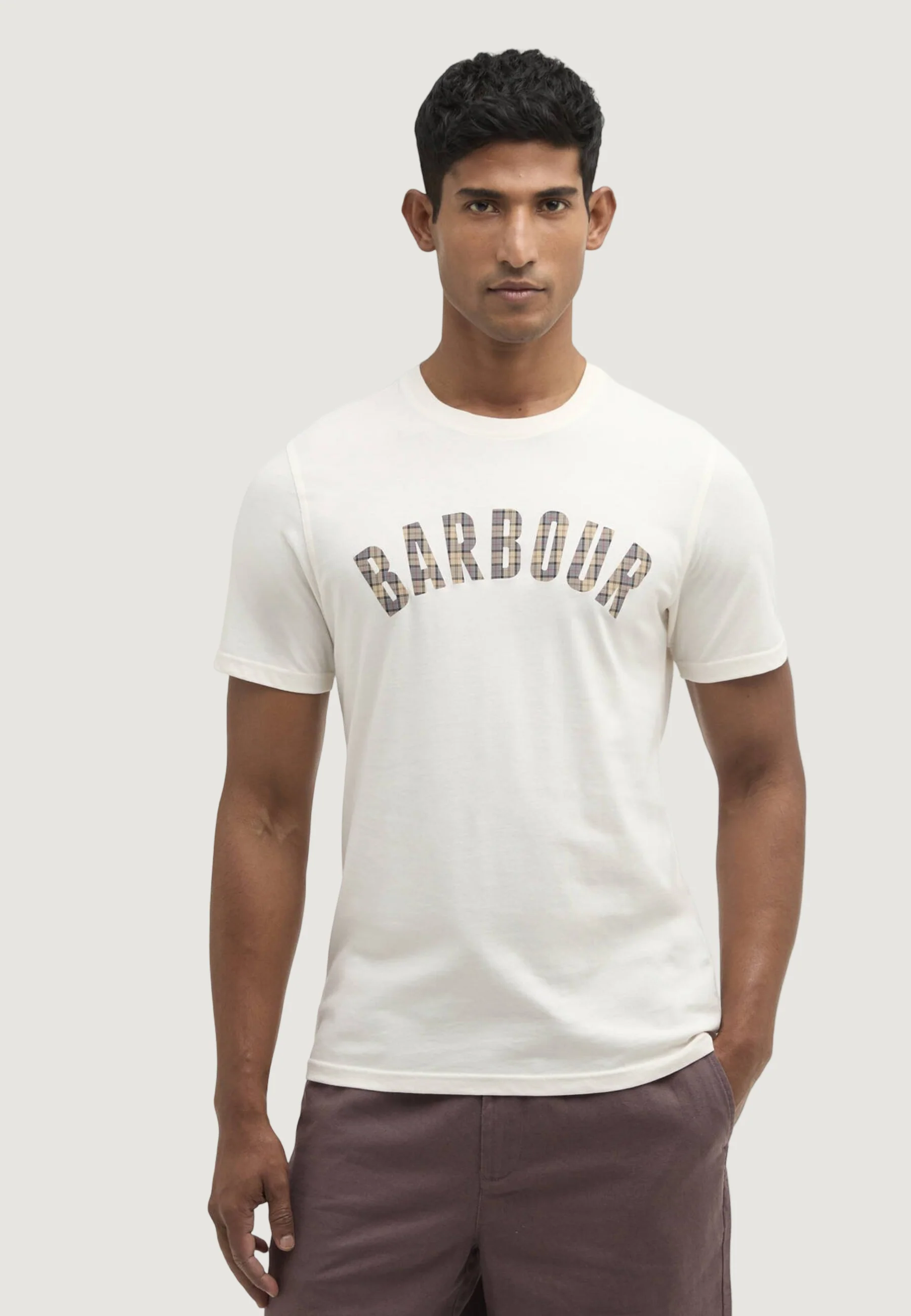 T-shirt Barbour BERWICK TARTAN