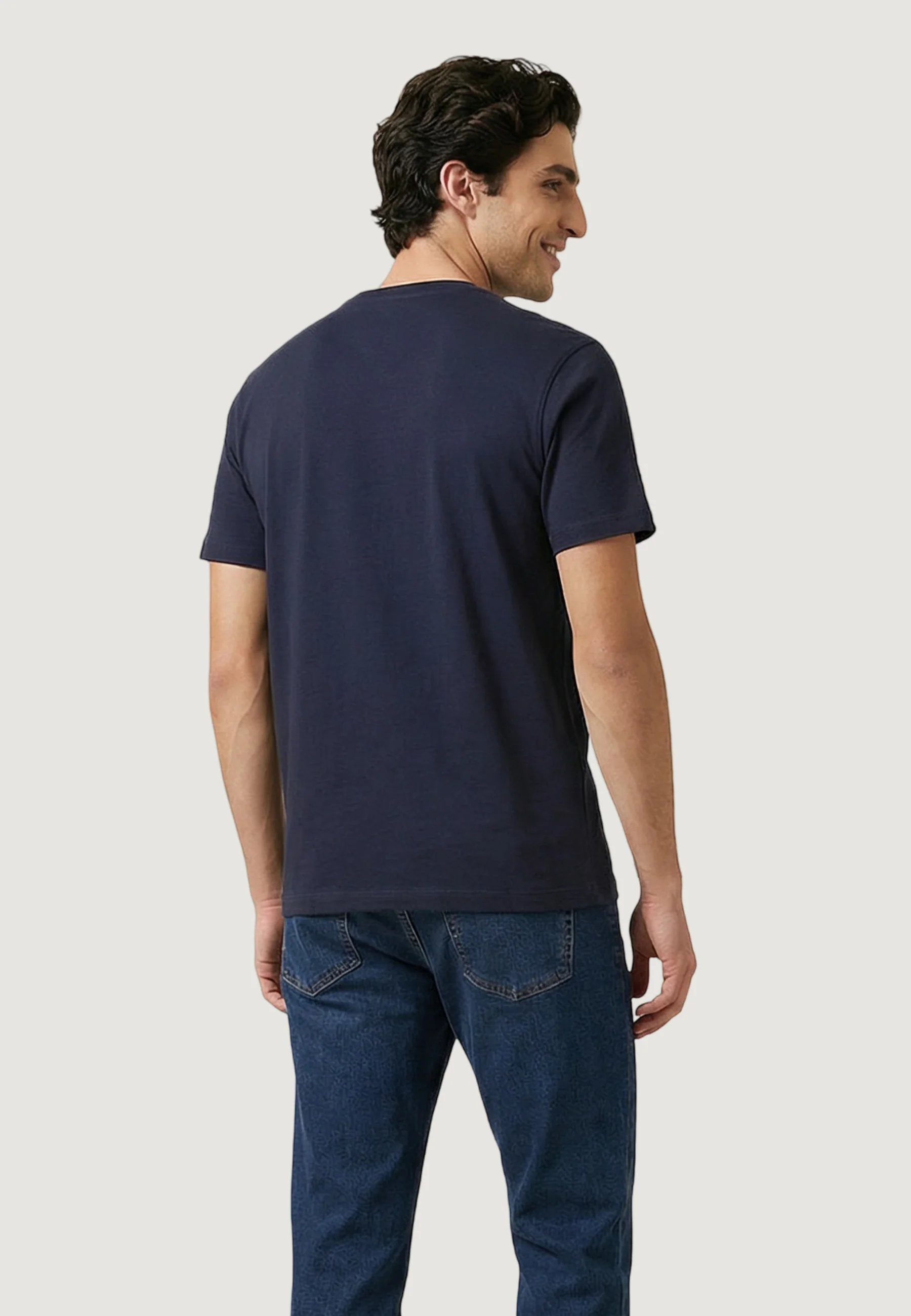 T-shirt Barbour BERWICK TARTAN - Image 3