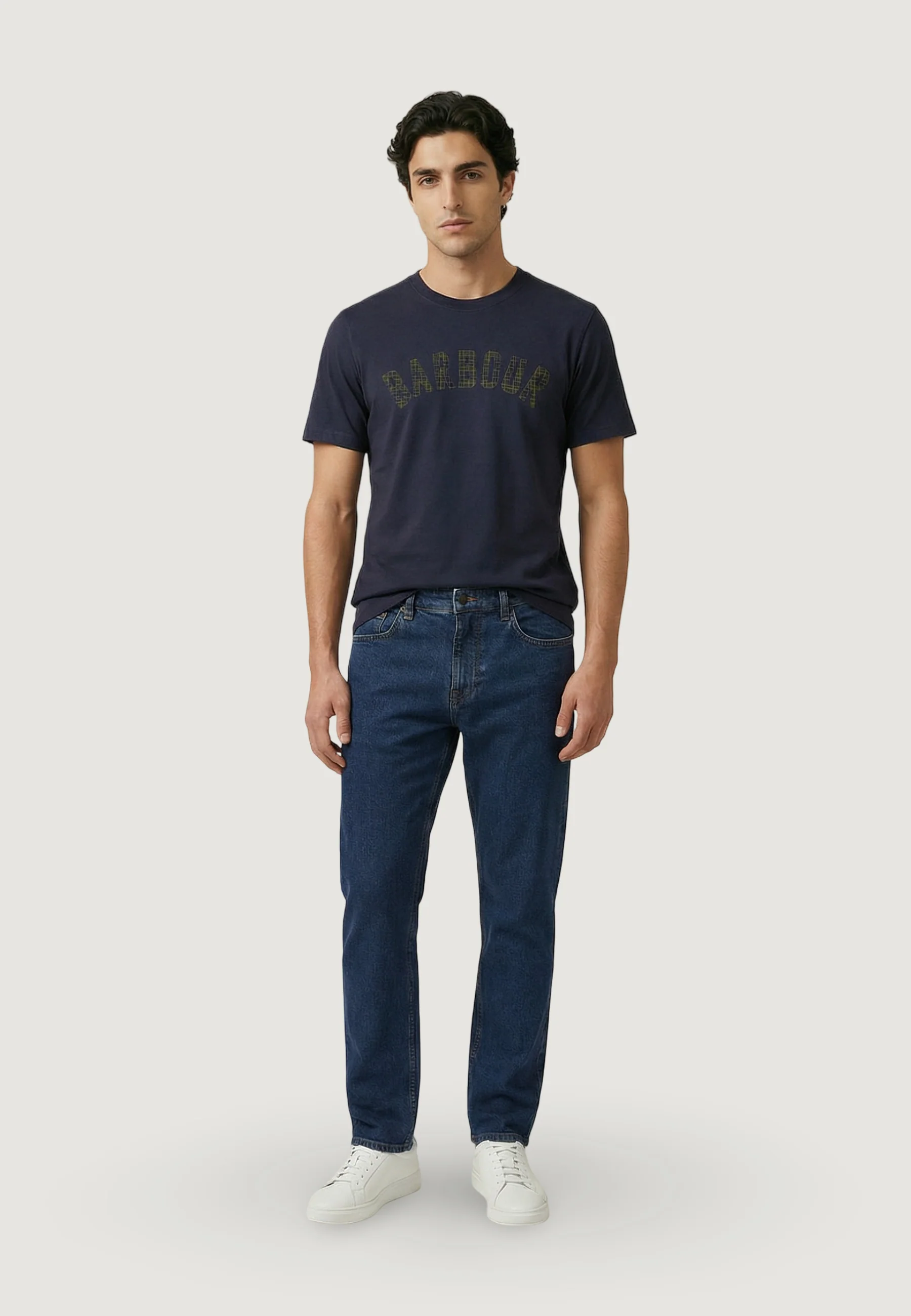 T-shirt Barbour BERWICK TARTAN - Image 5