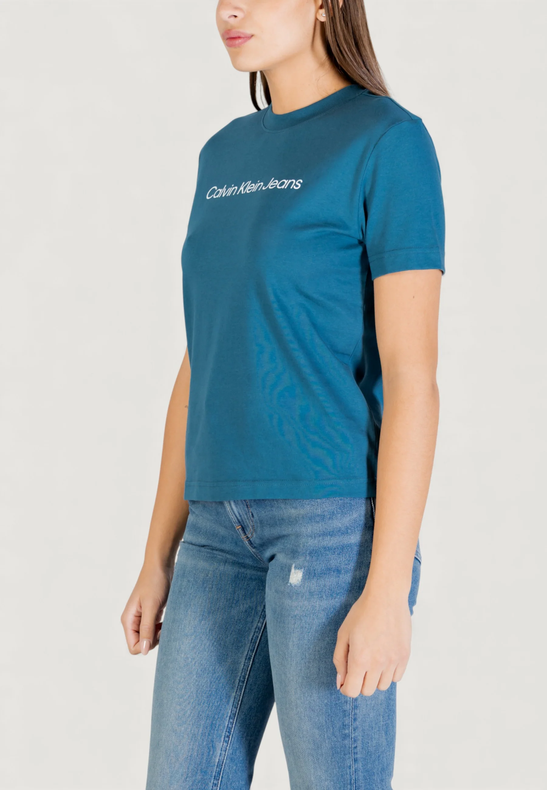 T-shirt Calvin Klein Jeans A- INST. LOGO CLASSI - Image 3