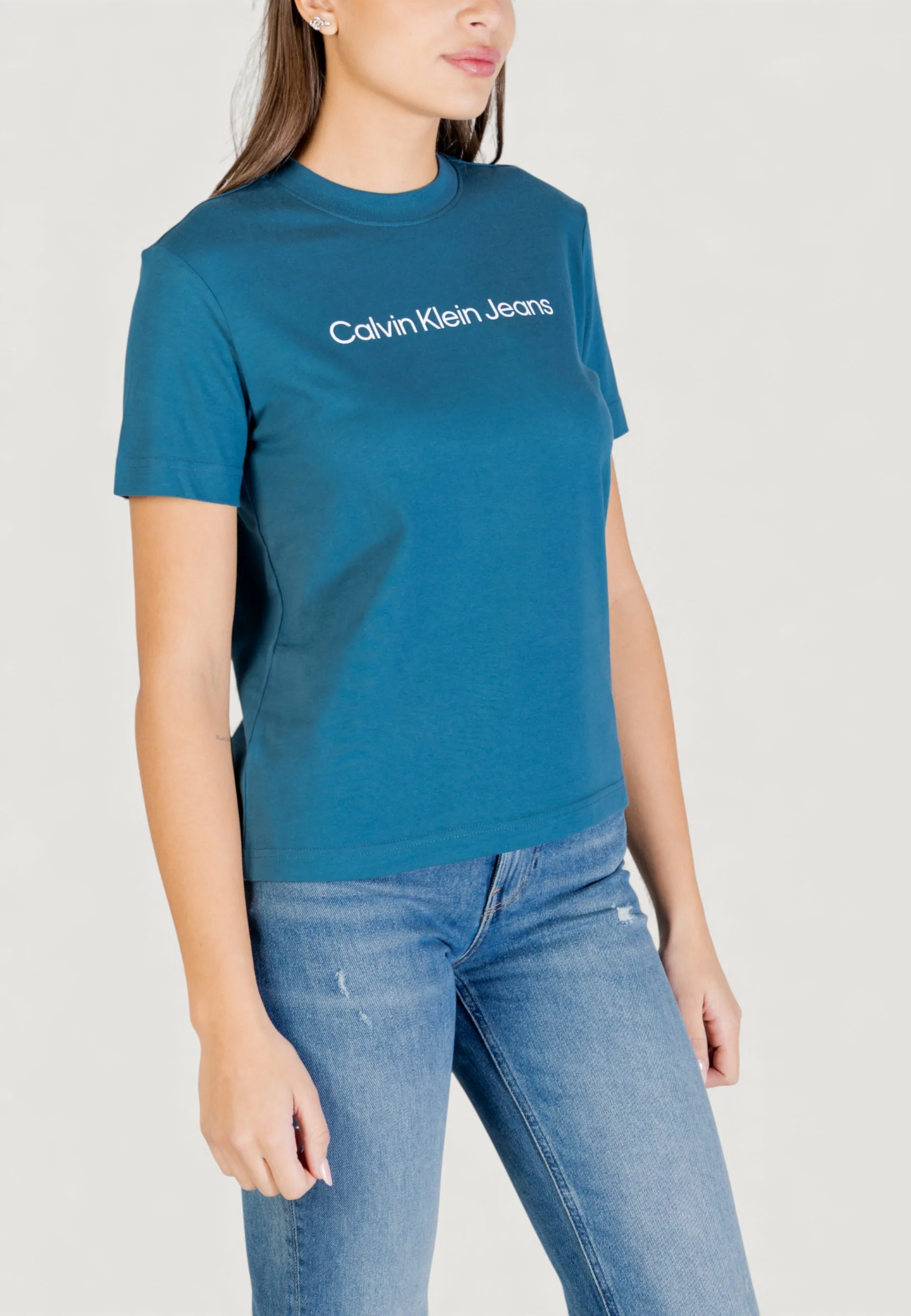 T-shirt Calvin Klein Jeans A- INST. LOGO CLASSI - Image 4