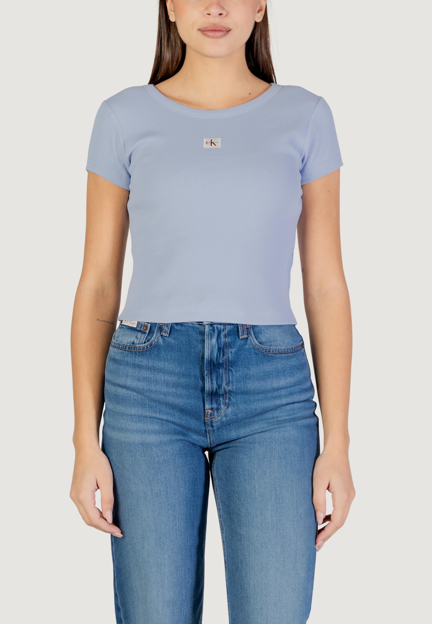 T-shirt Calvin Klein Jeans A- WOVEN LABEL 2X2 R - Image 2