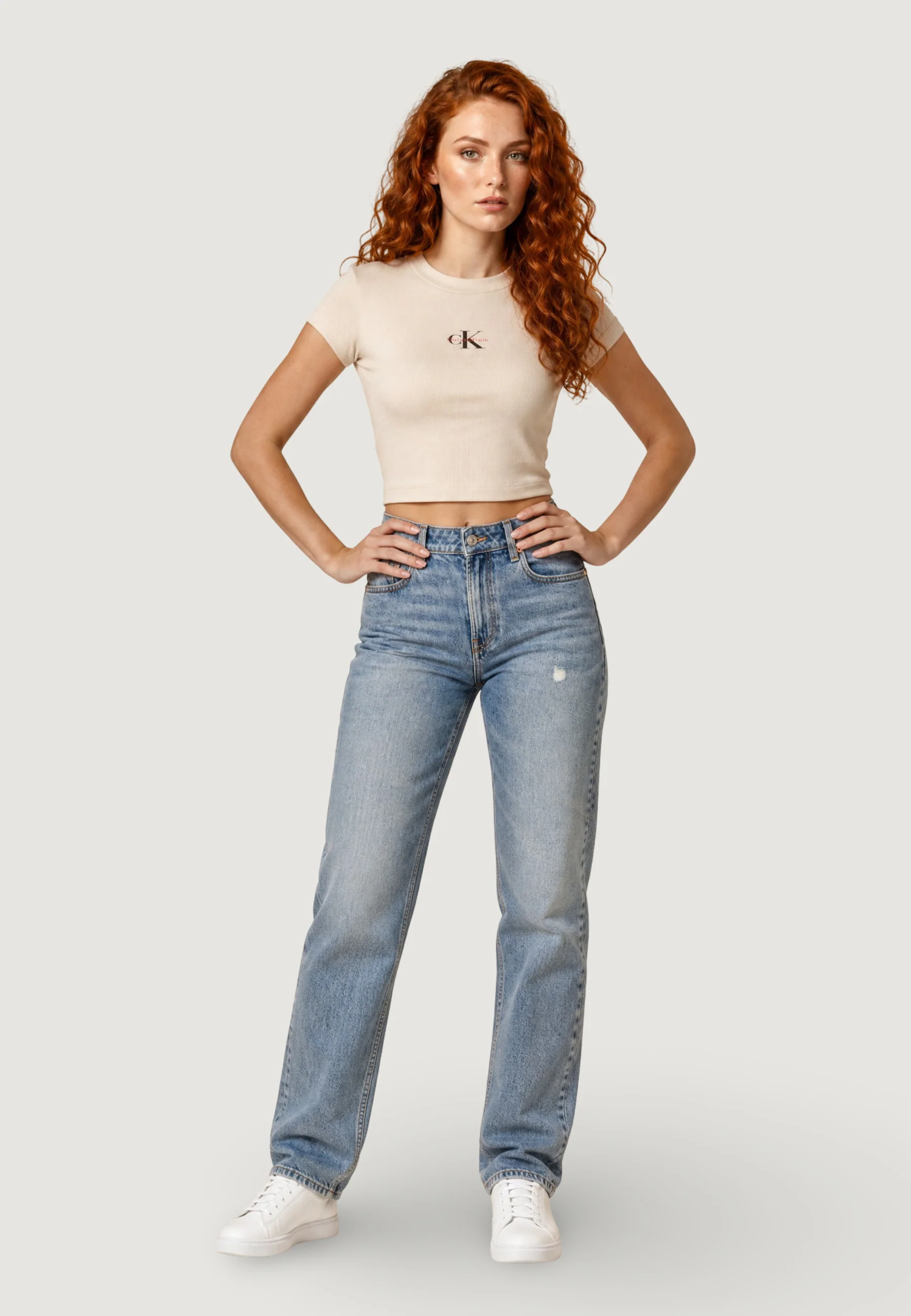 T-shirt Calvin Klein Jeans MONOGRAM BABY TEE - Image 3