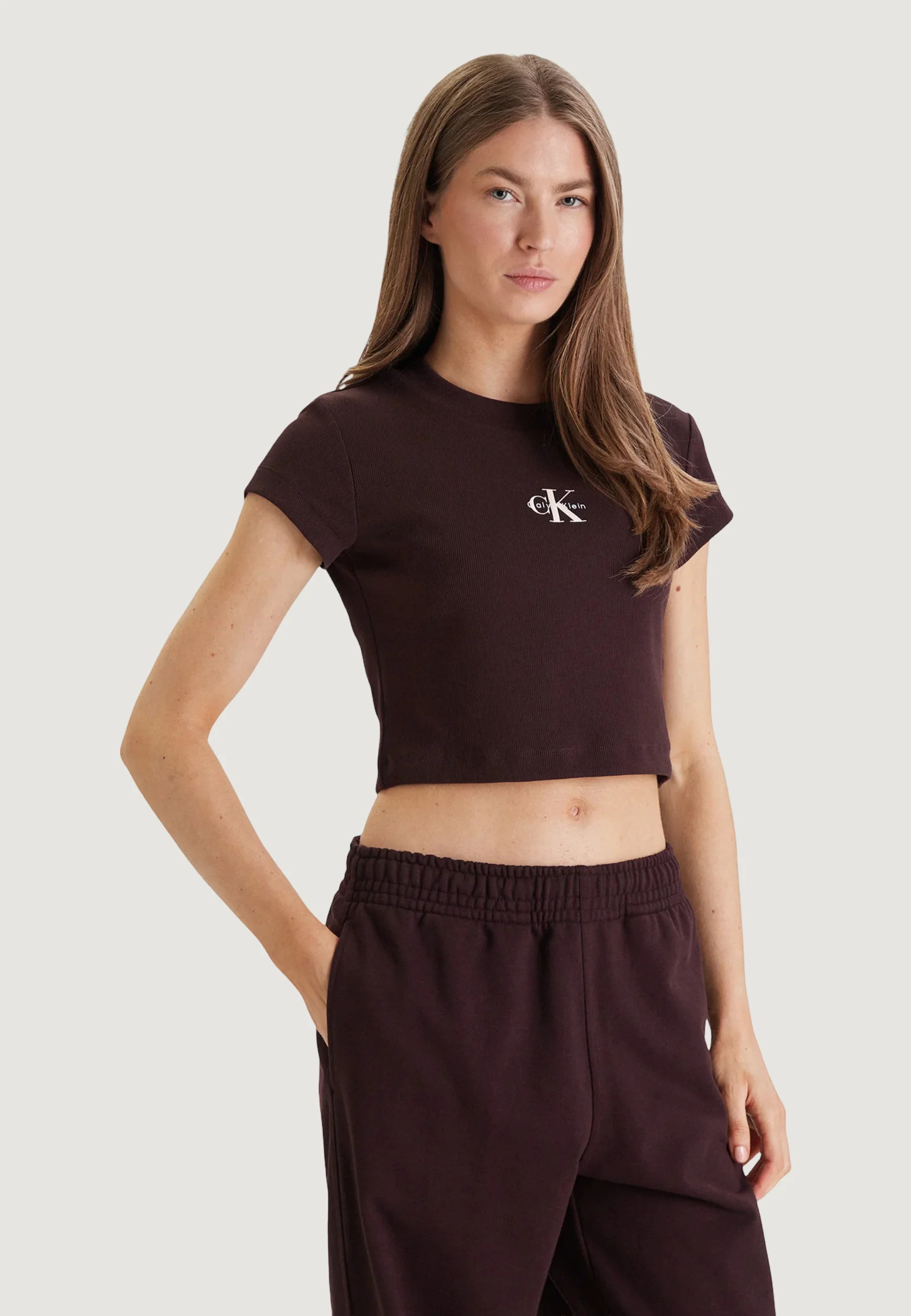 T-shirt Calvin Klein Jeans MONOGRAM BABY TEE