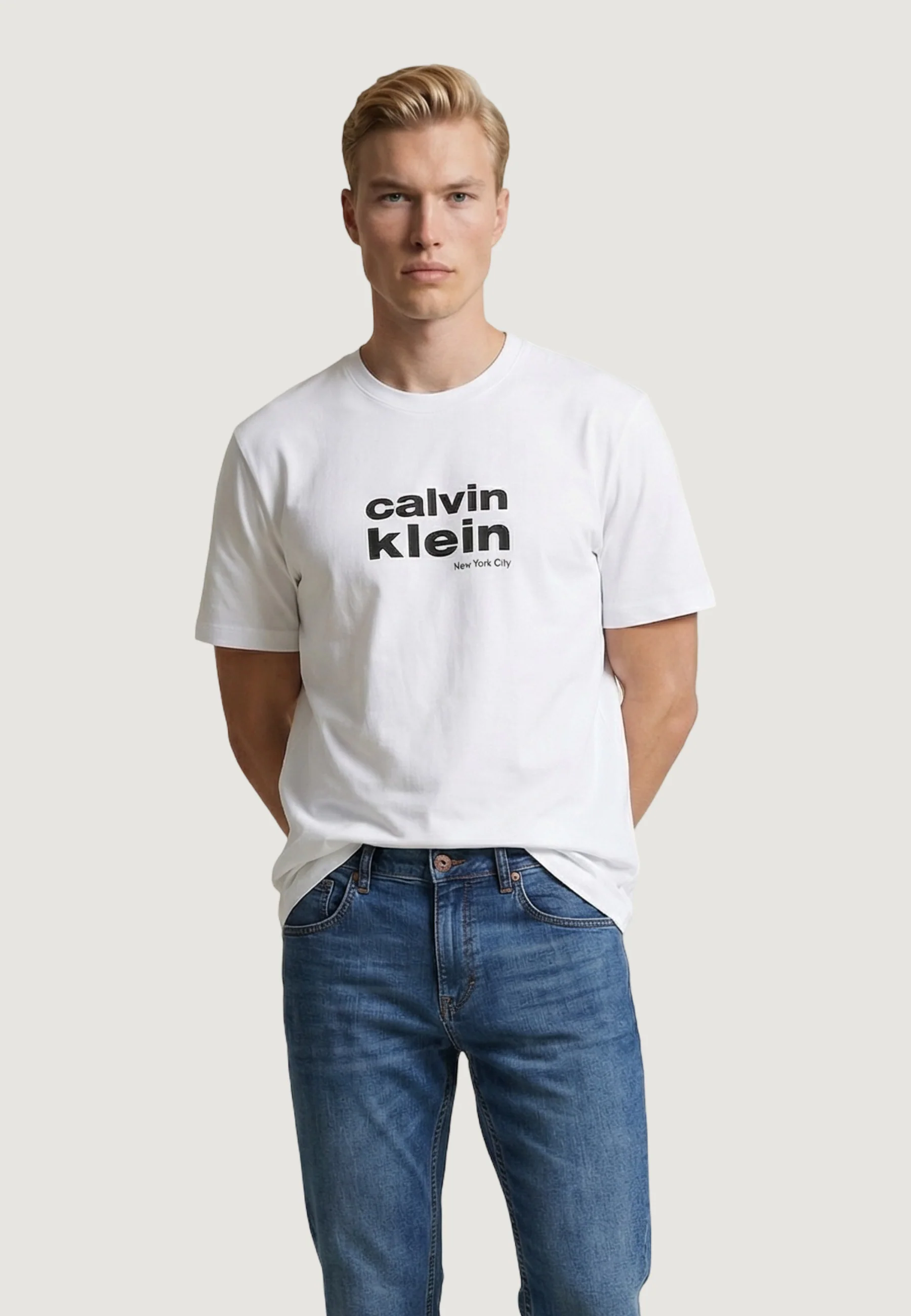 T-shirt Calvin Klein Jeans SS 30S WHSL CKJ JERS