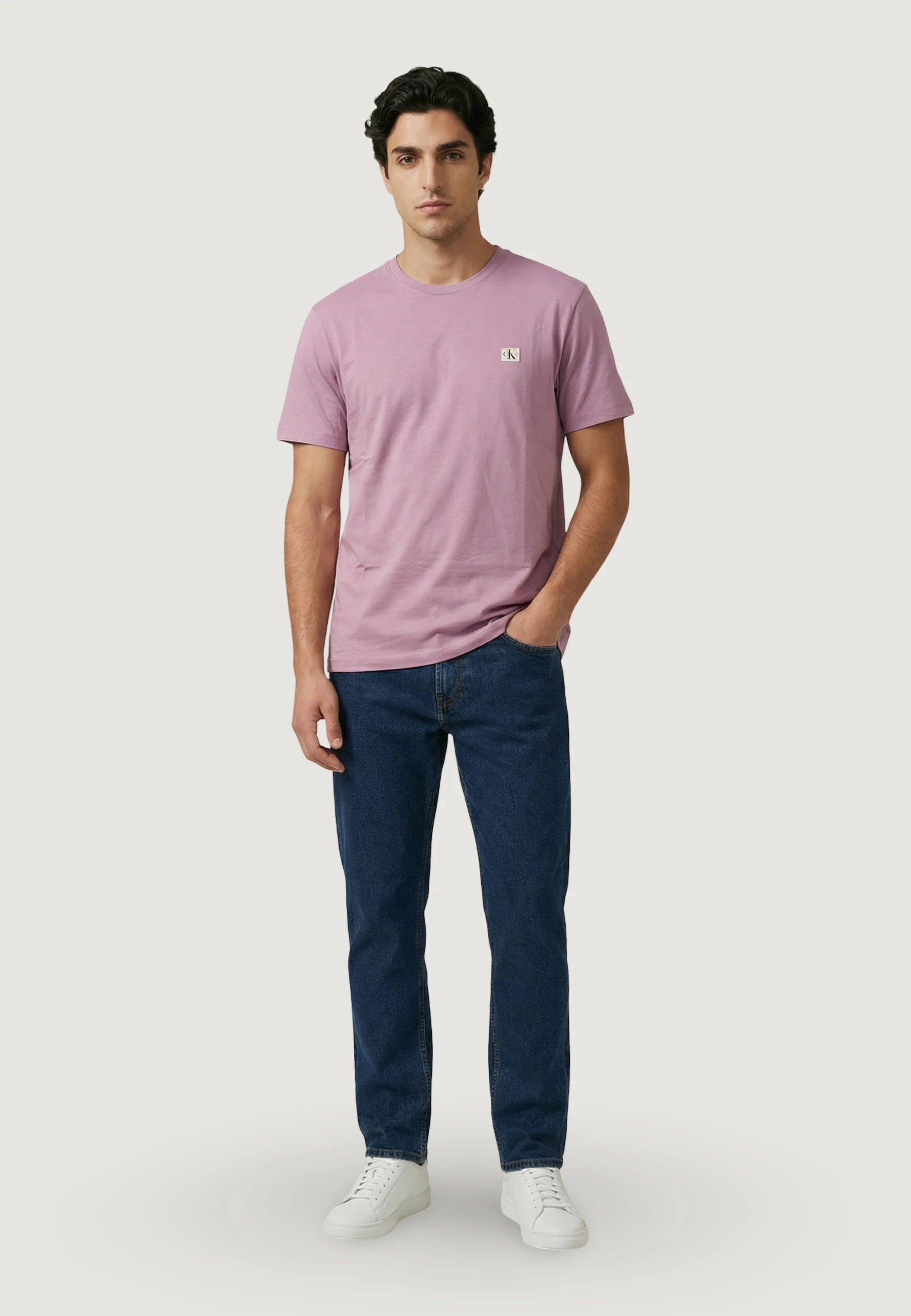 T-shirt Calvin Klein Jeans SS BADGE 30S JERSEY - Image 2