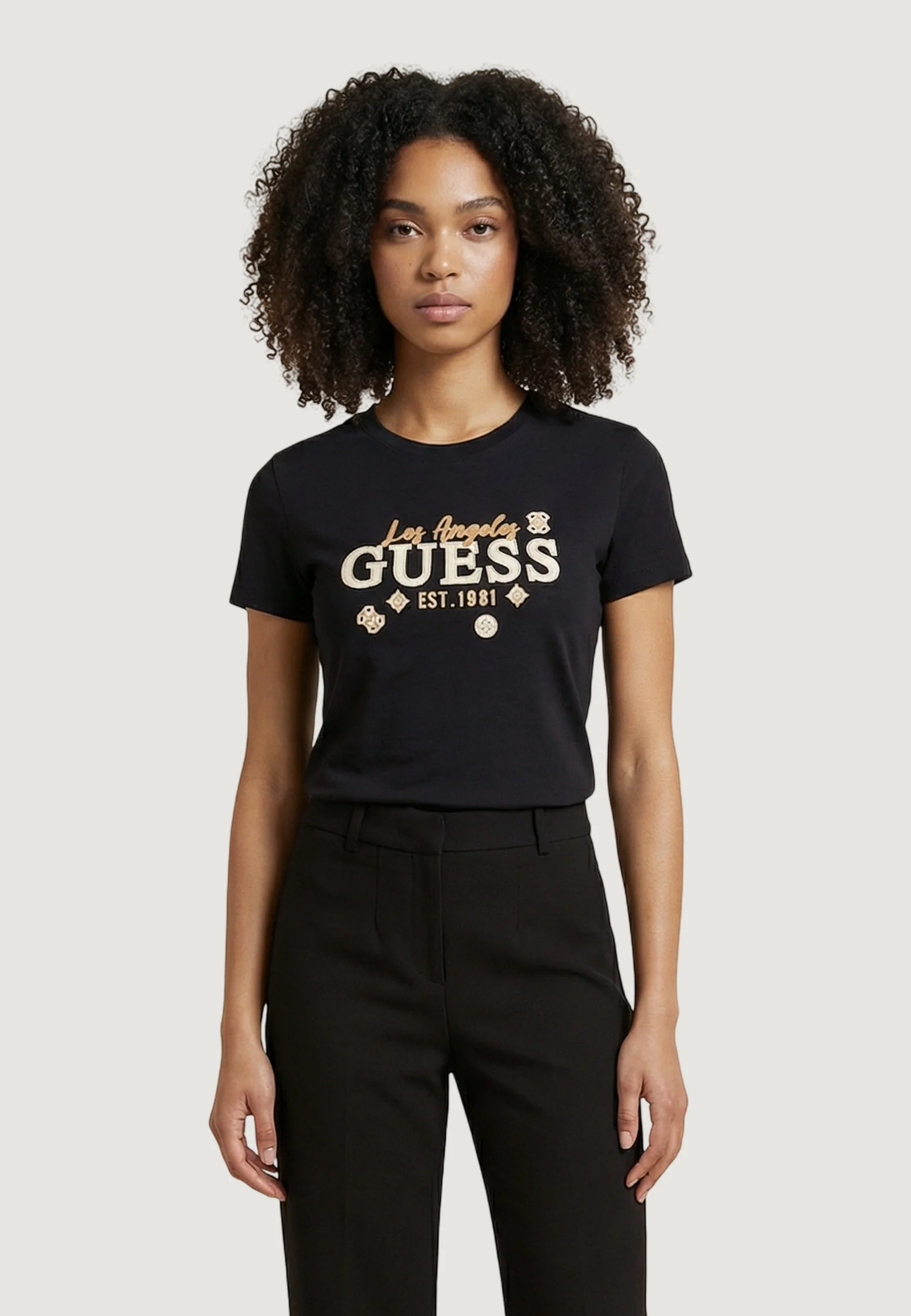 T-shirt Guess Active AGNES SS CN T-SHIRT