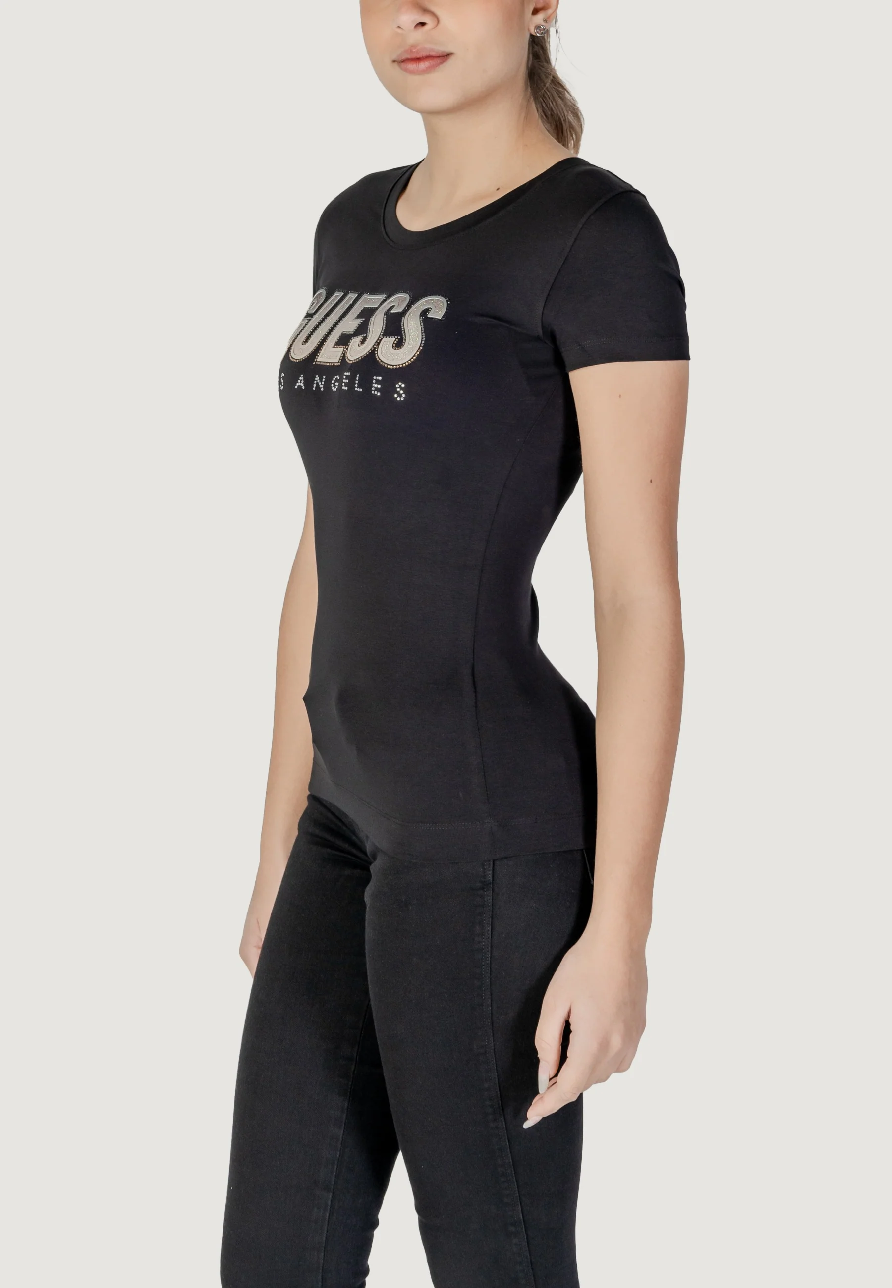 T-shirt Guess CN SS GLITTER DEGRAD - Image 2