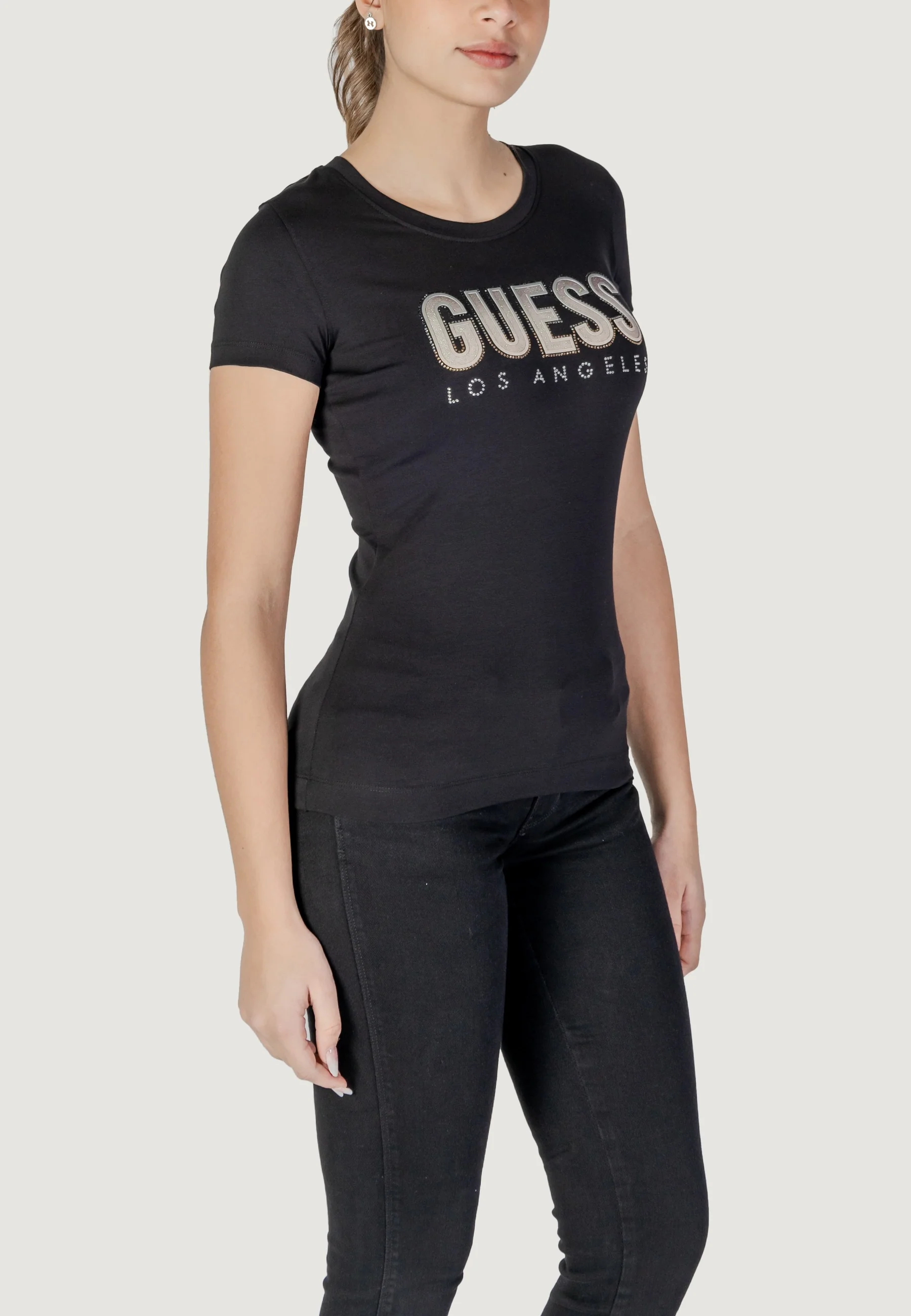 T-shirt Guess CN SS GLITTER DEGRAD - Image 3