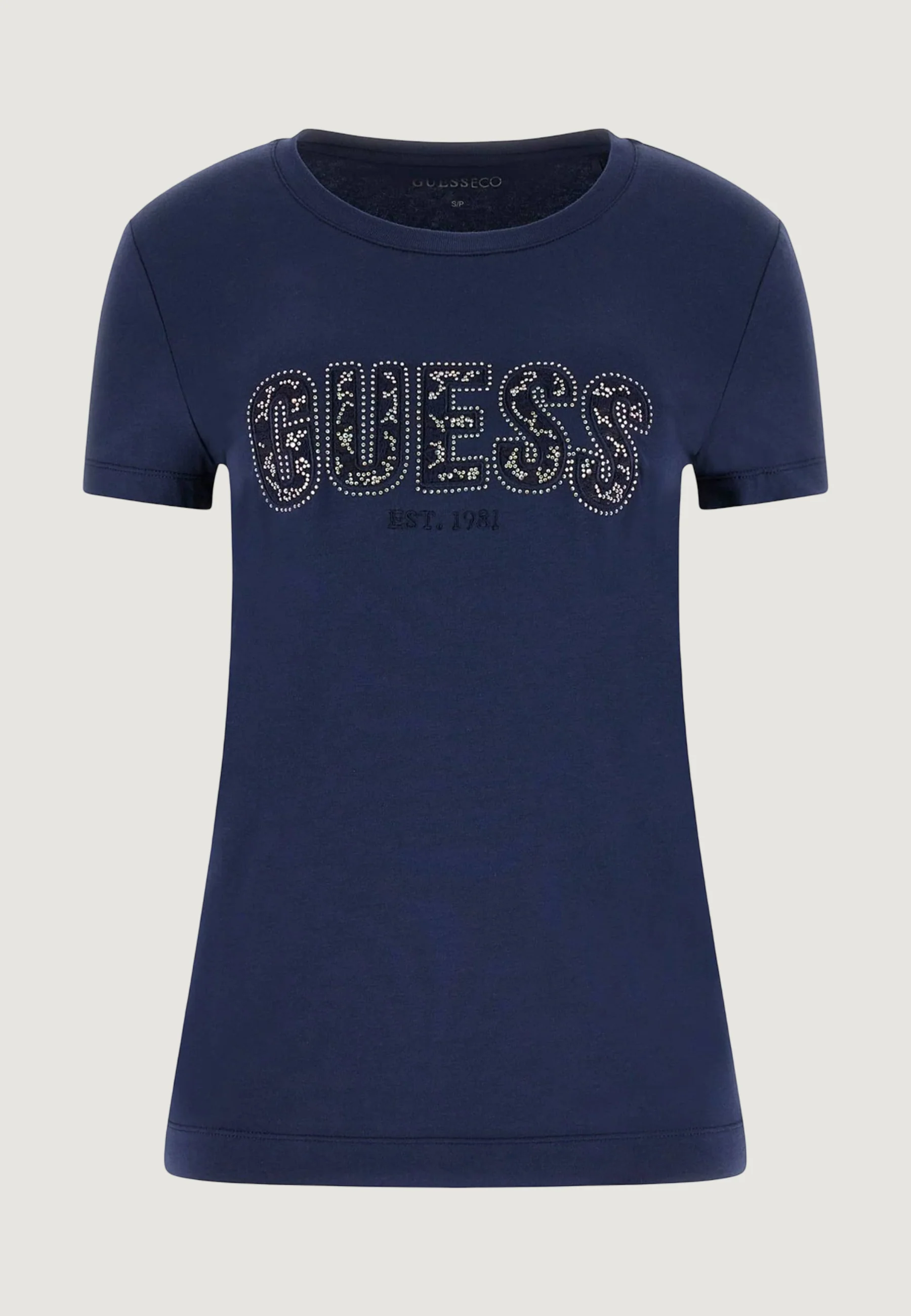 T-shirt Guess CN SS LOGO LACE TEE - Image 2