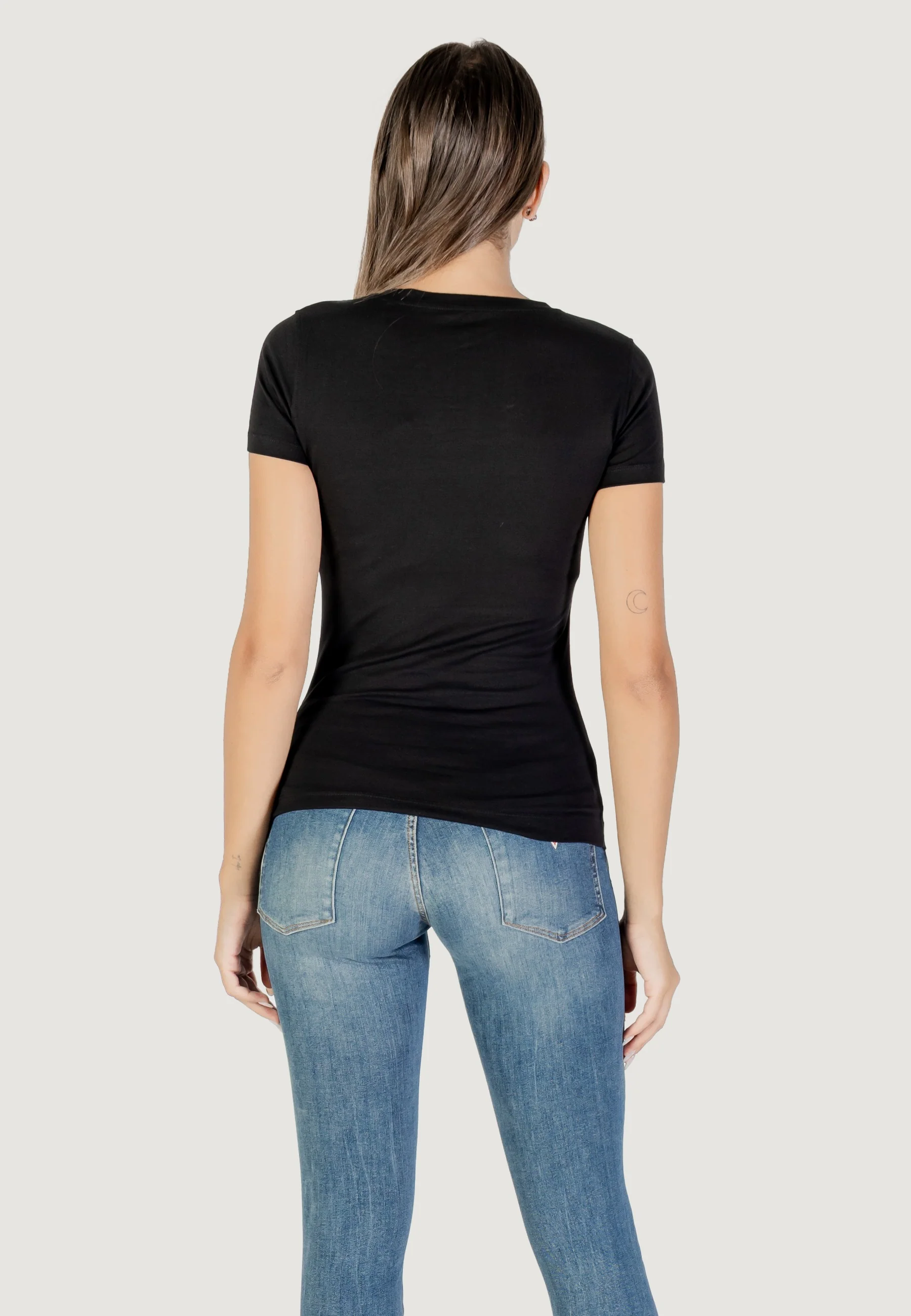 T-shirt Guess CN SS TRIANGLE PALM PRINT - Image 5