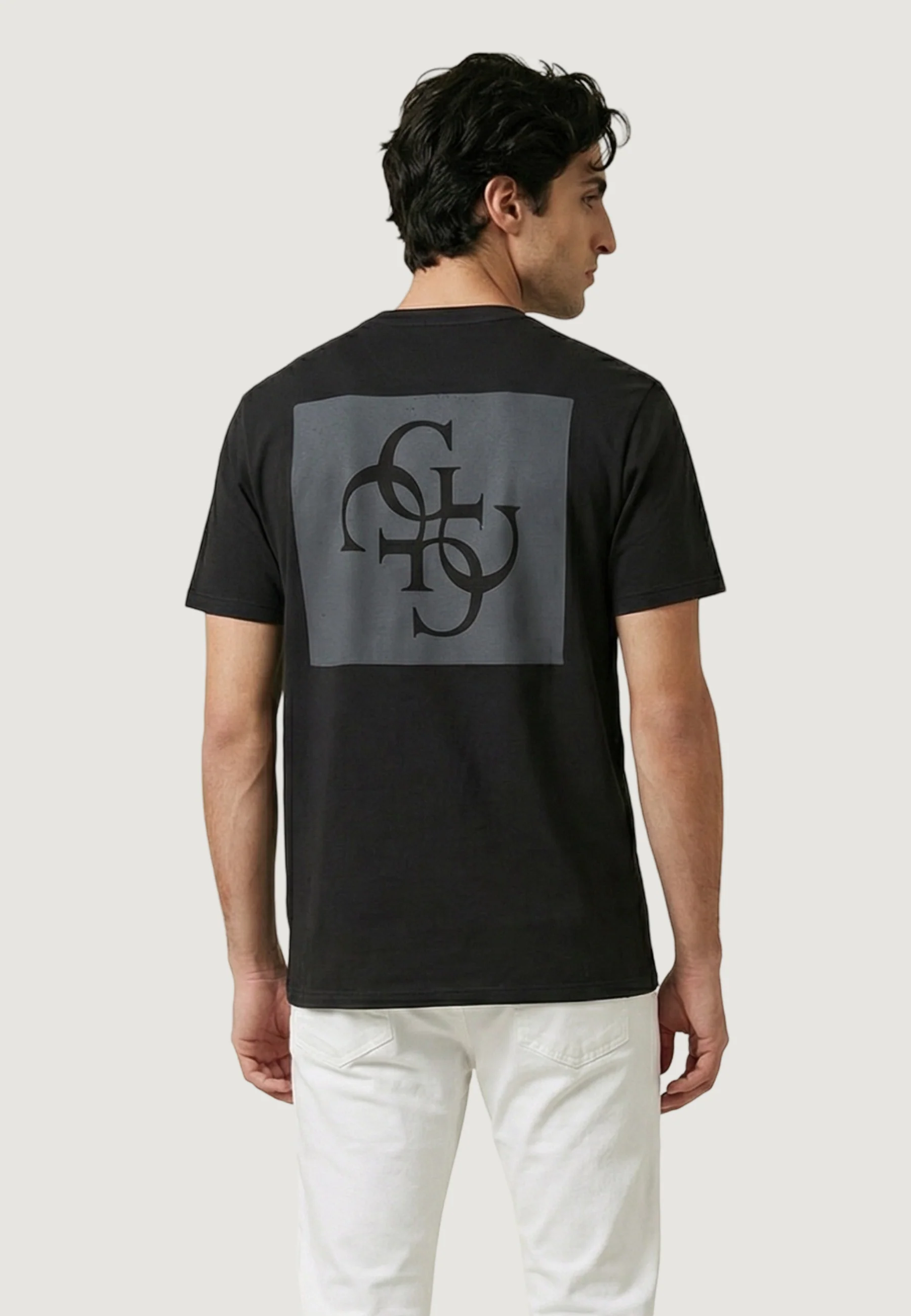 T-shirt Guess SS BSC QUATTRO G MIST TEE - Image 2