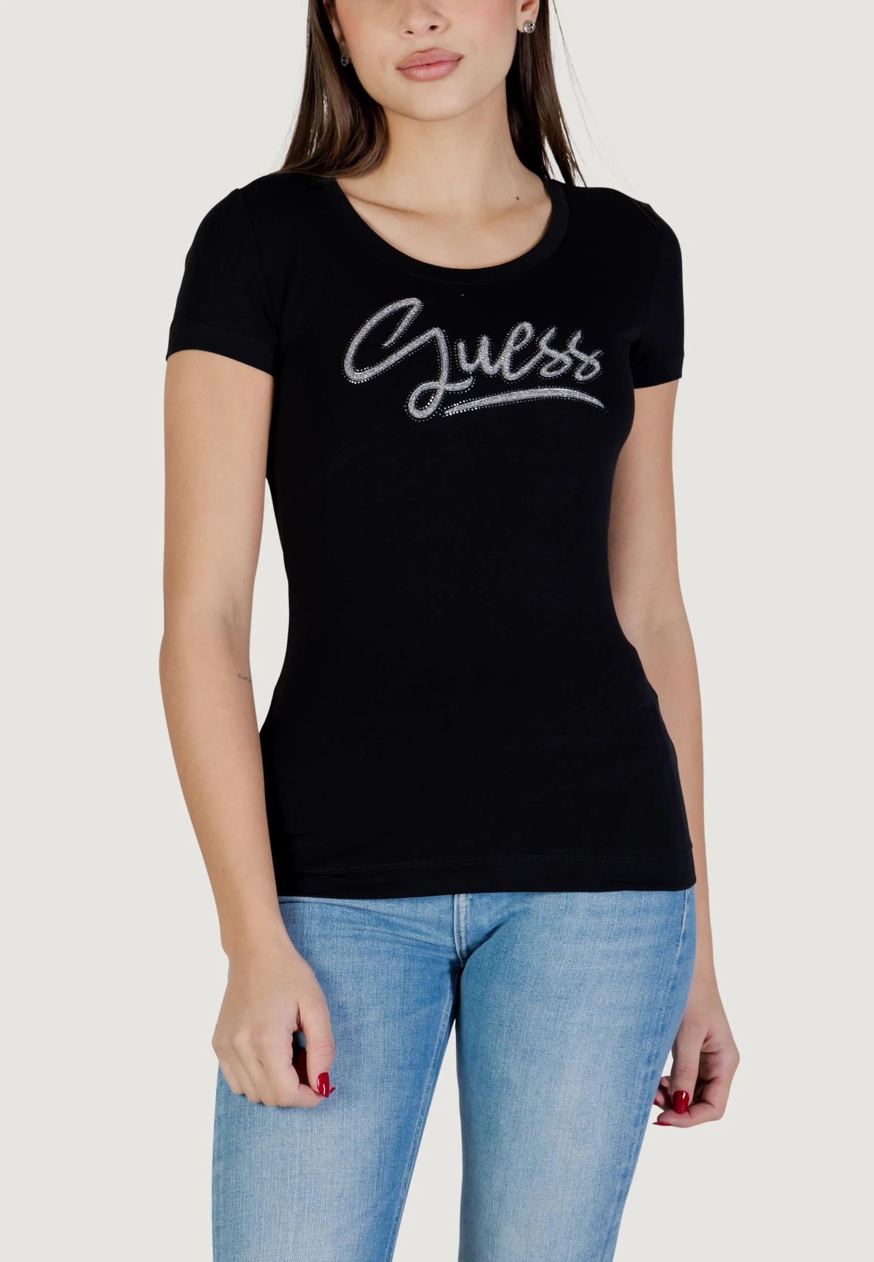 T-shirt Guess SS CN GUESS SCRIPT TEE - Image 2