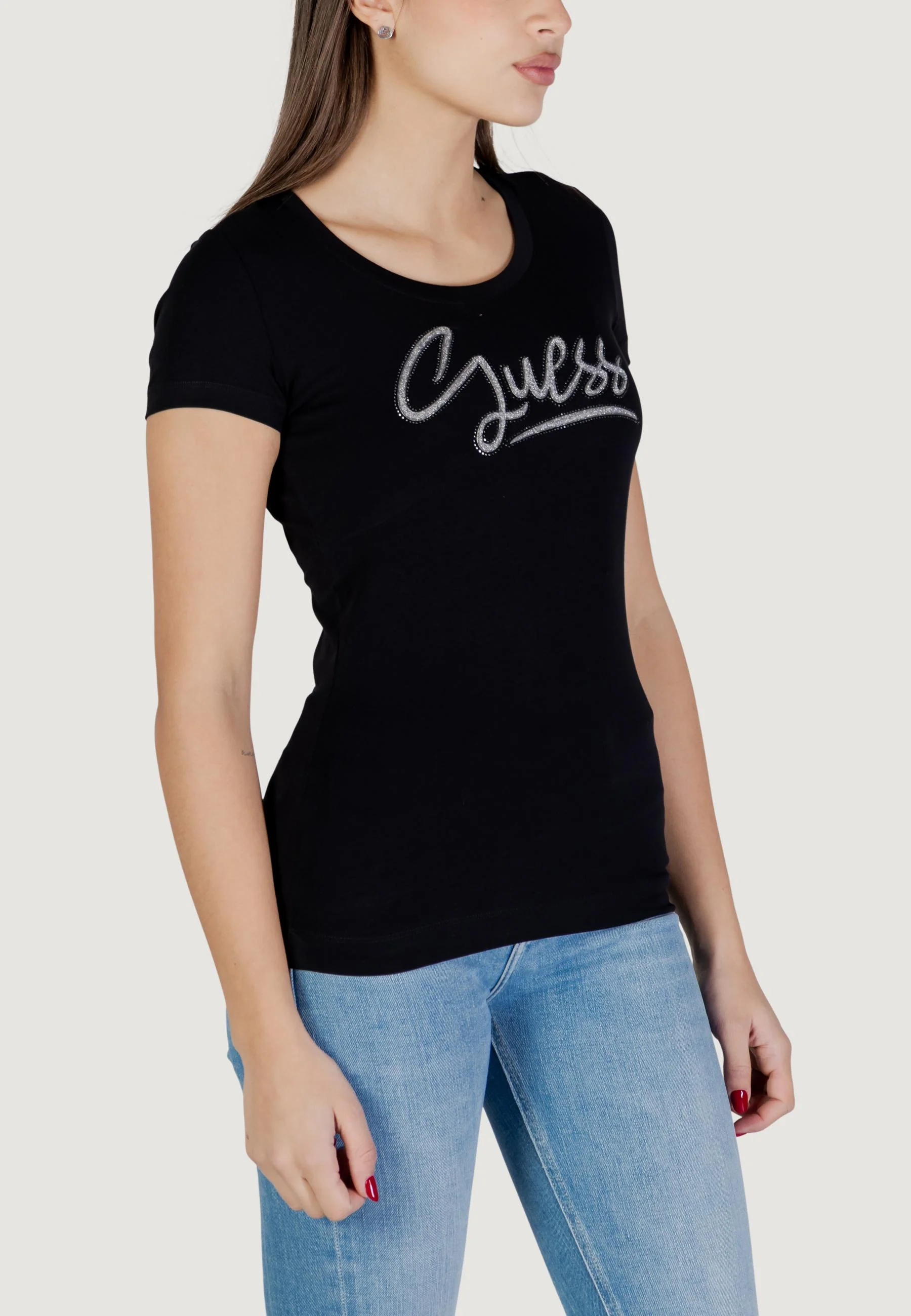 T-shirt Guess SS CN GUESS SCRIPT TEE - Image 4