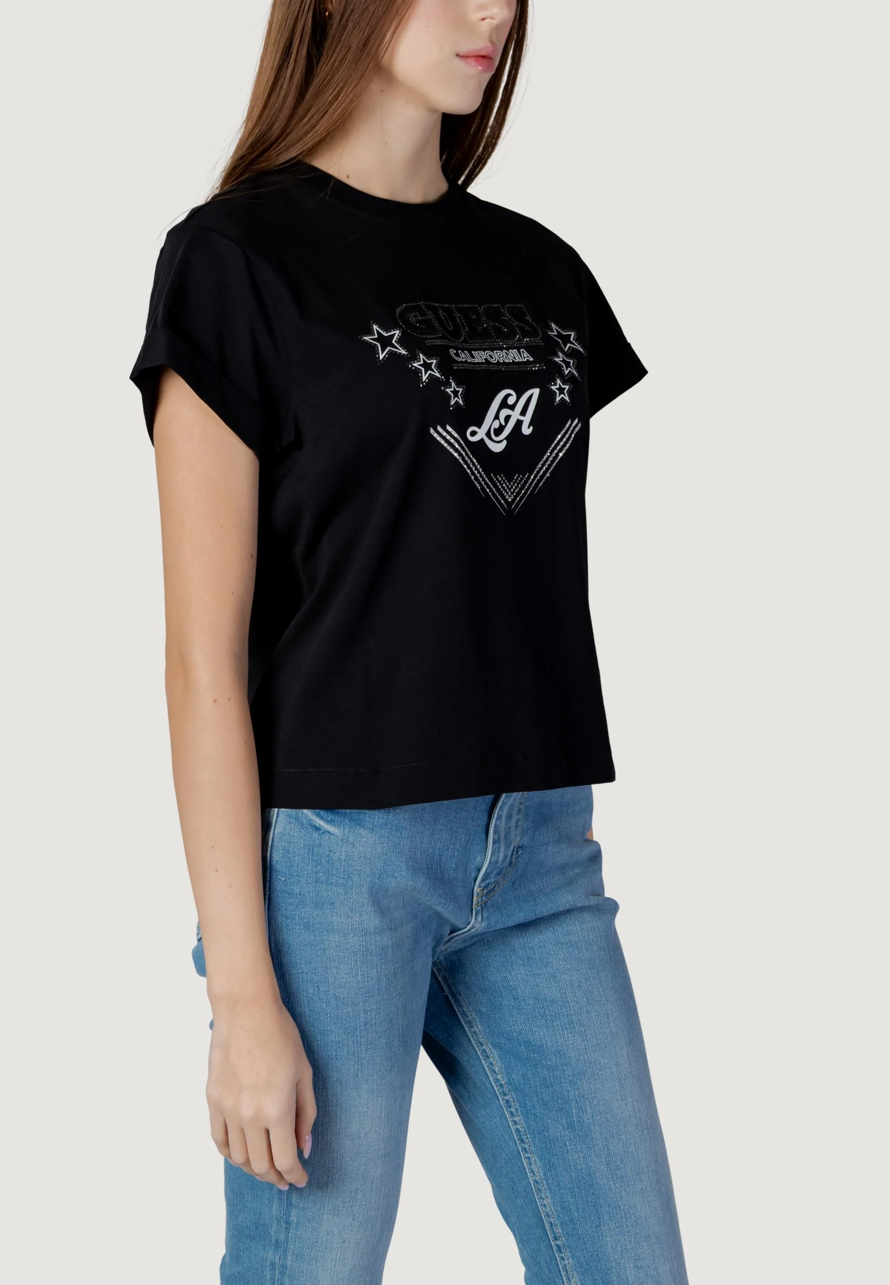 T-shirt Guess SS CN LA STARS TEE - Image 4