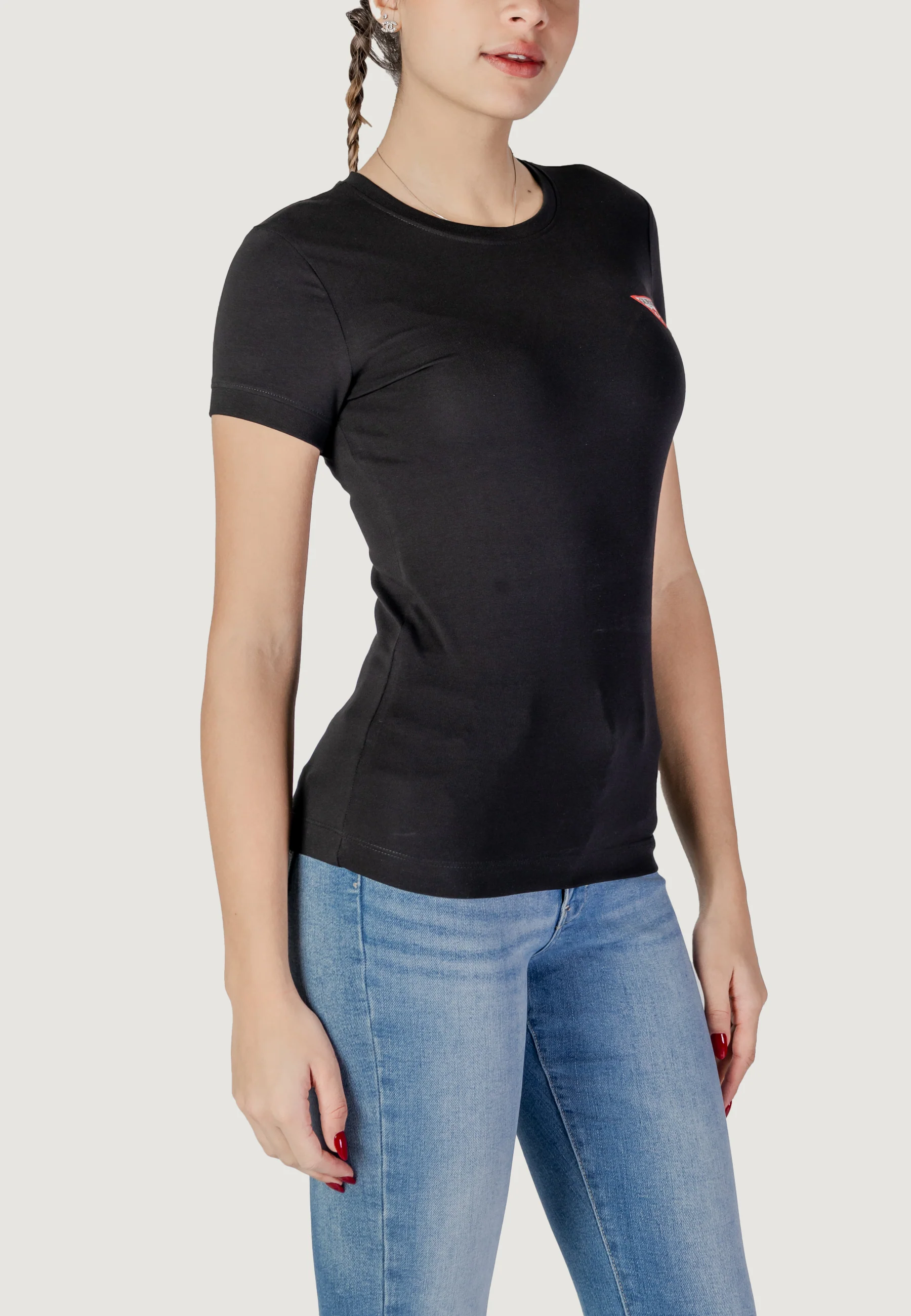 T-shirt Guess SS CN MINI TRIANGLE - Image 5