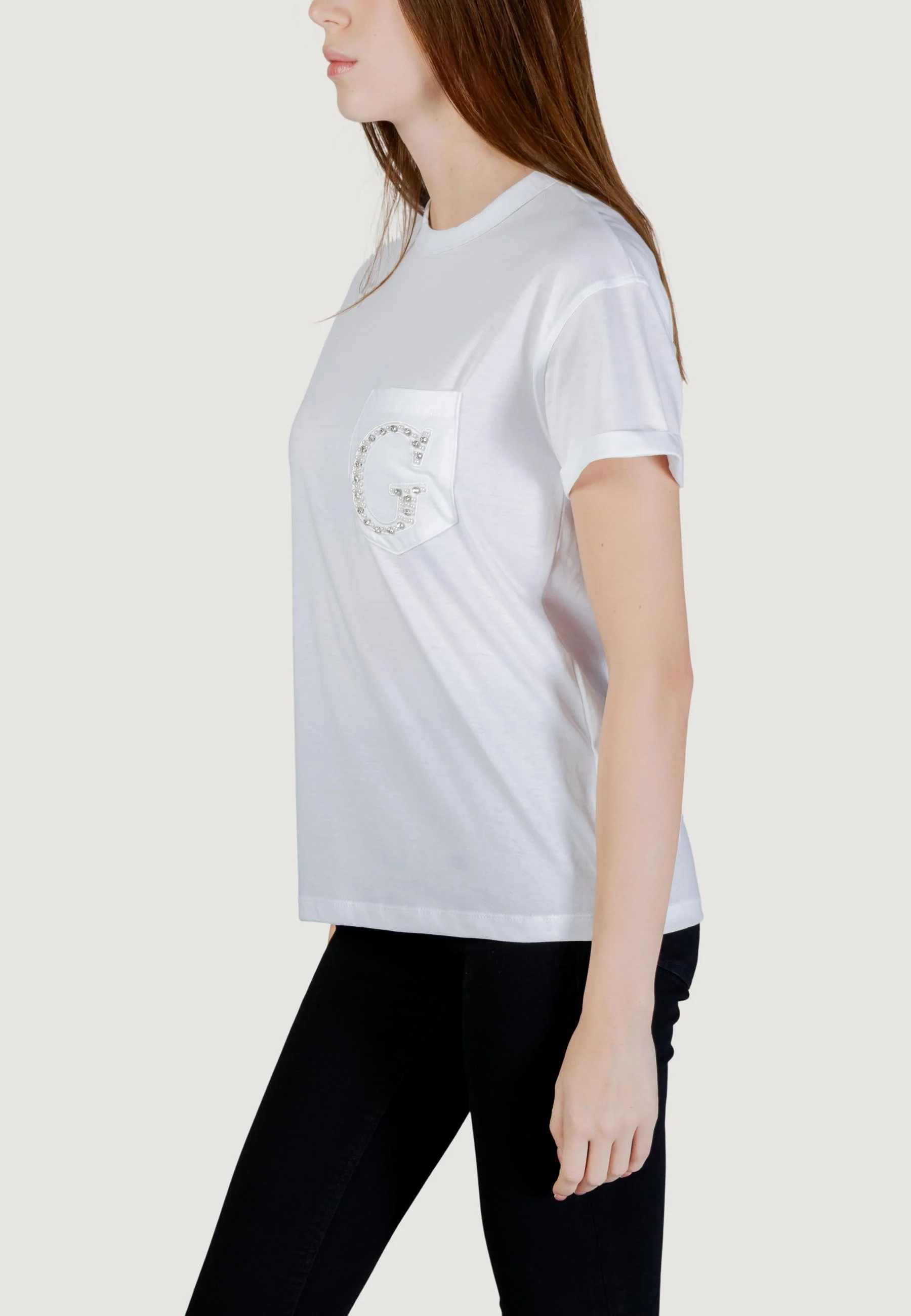T-shirt Guess SS CN POCKET G LOGO TEE - Image 4