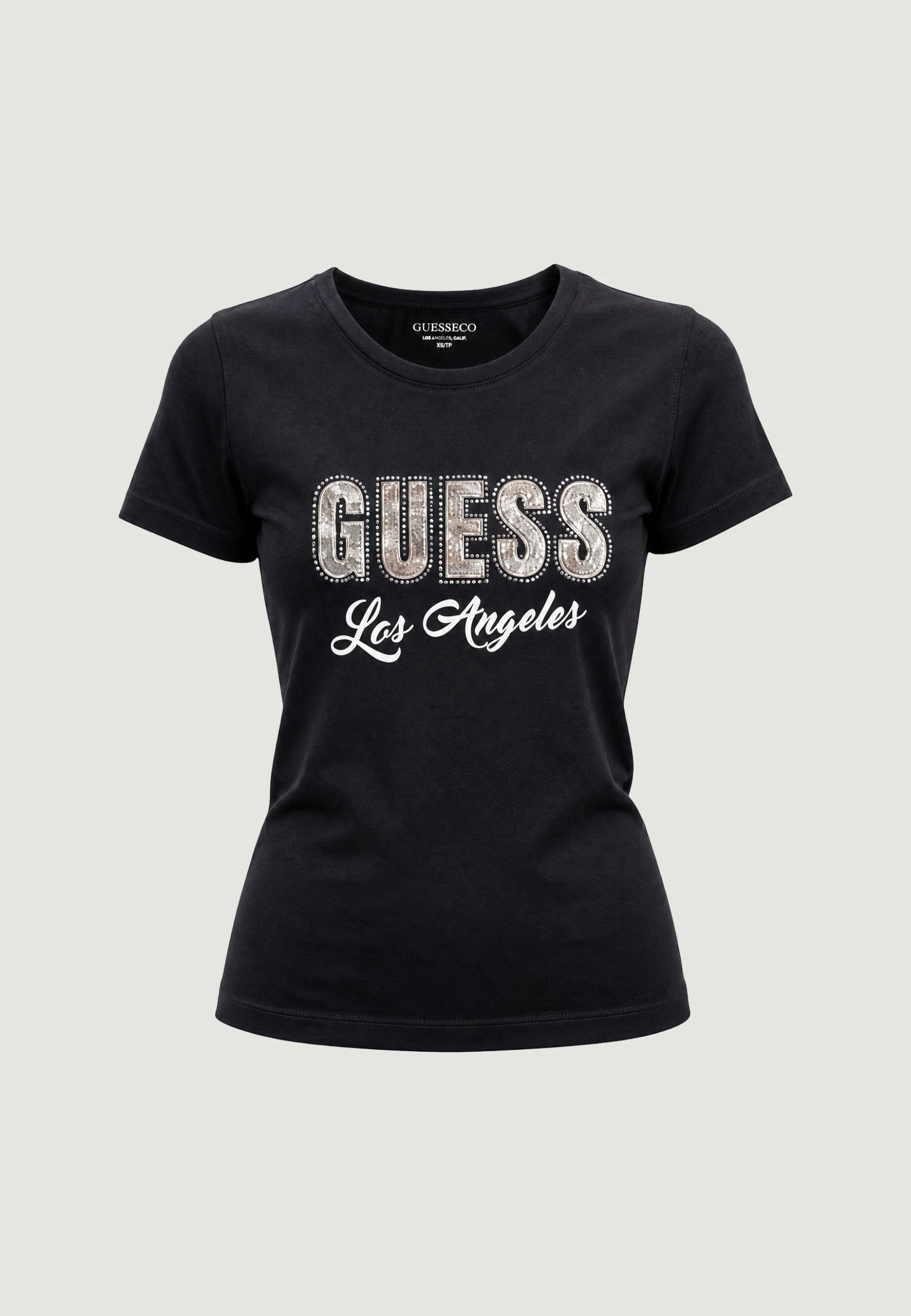 T-shirt Guess SS CN SNAKE SCRIPT R - Image 2