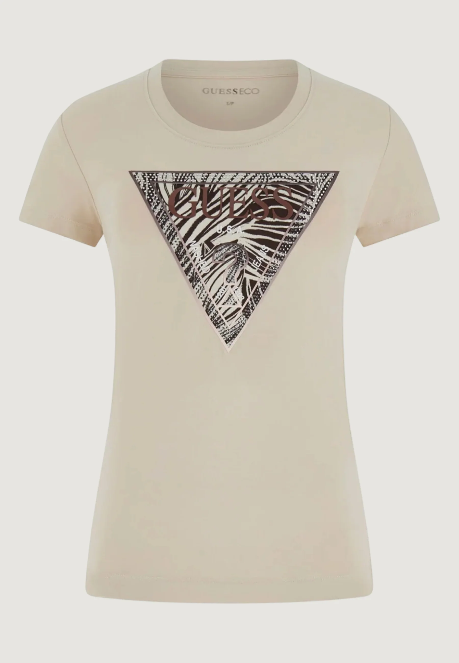T-shirt Guess SS CN ZEBRA TRIANGLE TEE - Image 2