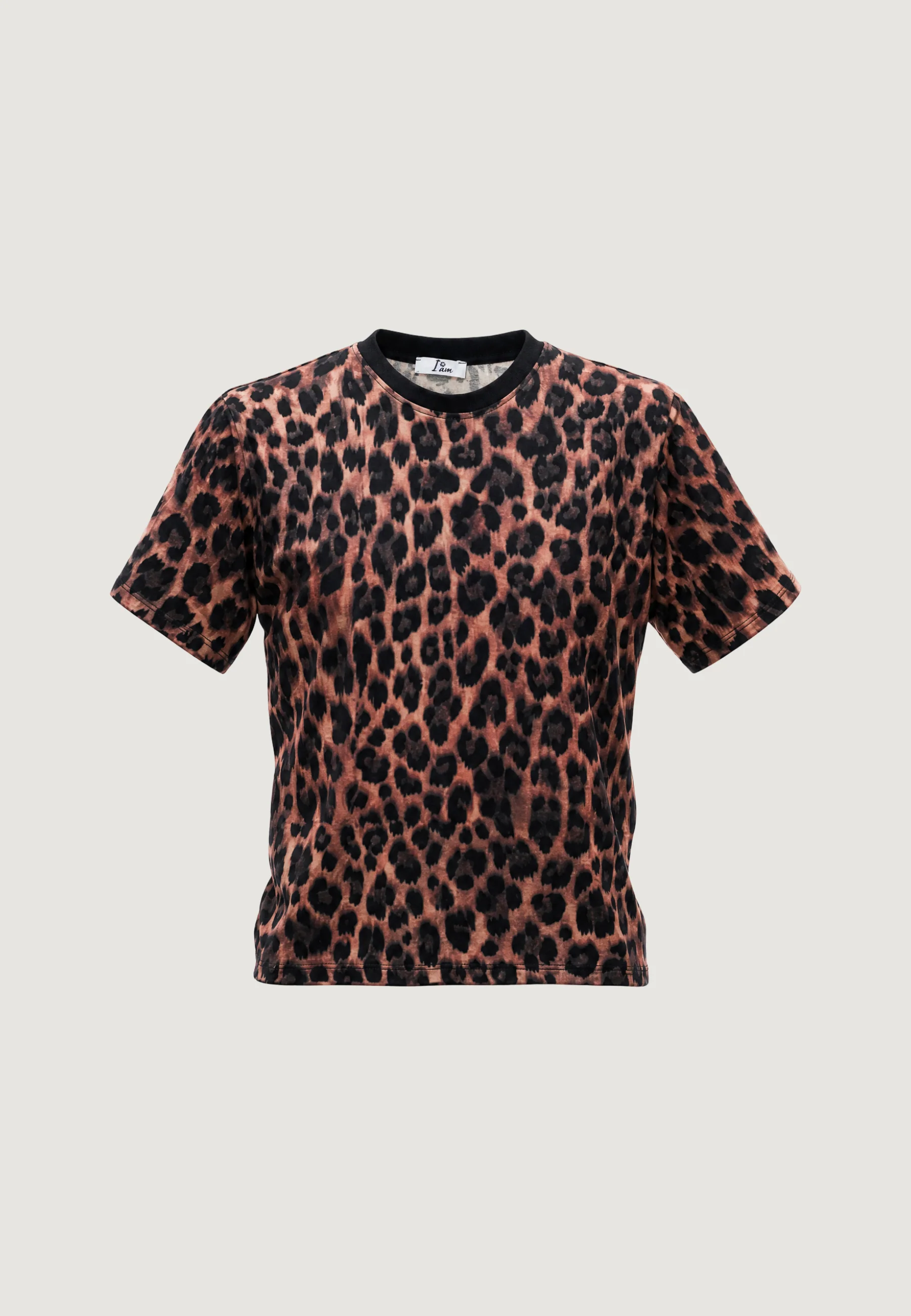T-shirt I am T-shirt Cotone Stampa Zebra - Image 4