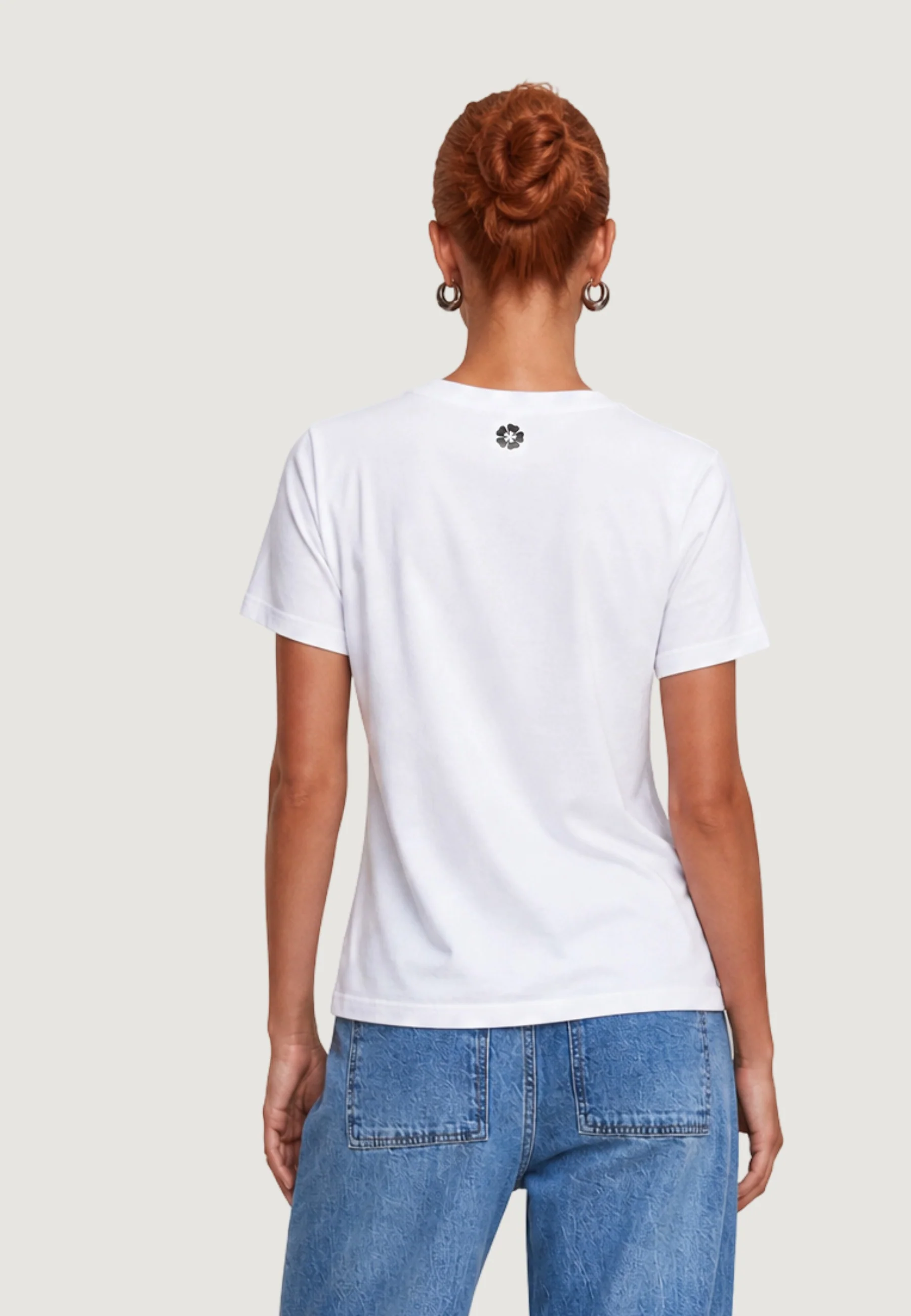 T-shirt I am T-SHIRT HEAVY COTTON STAMPA GATTINI - Image 3