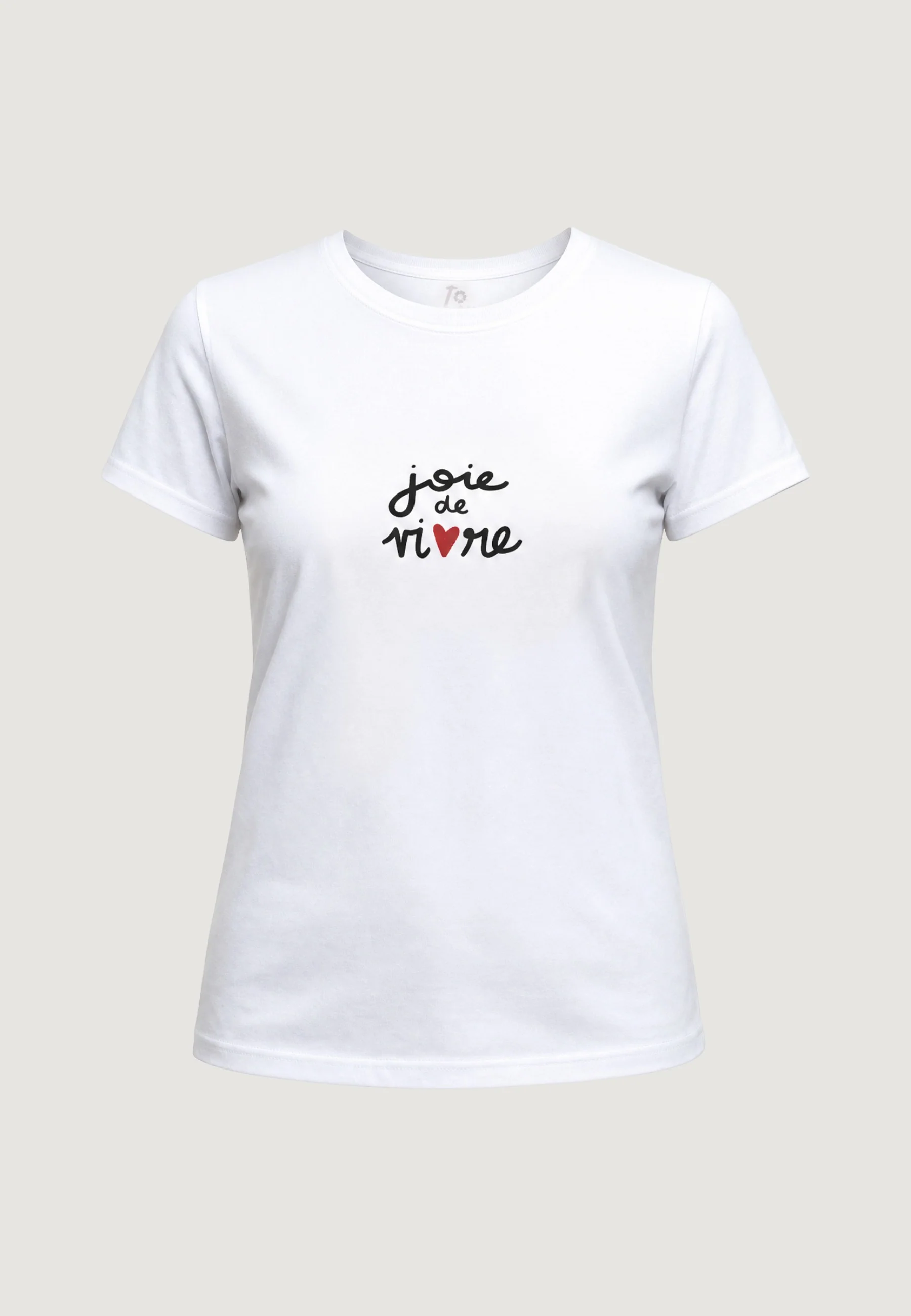 T-shirt I am T-SHIRT HEAVY COTTON STAMPA SCRITTA JOIE VIVRE - Image 5
