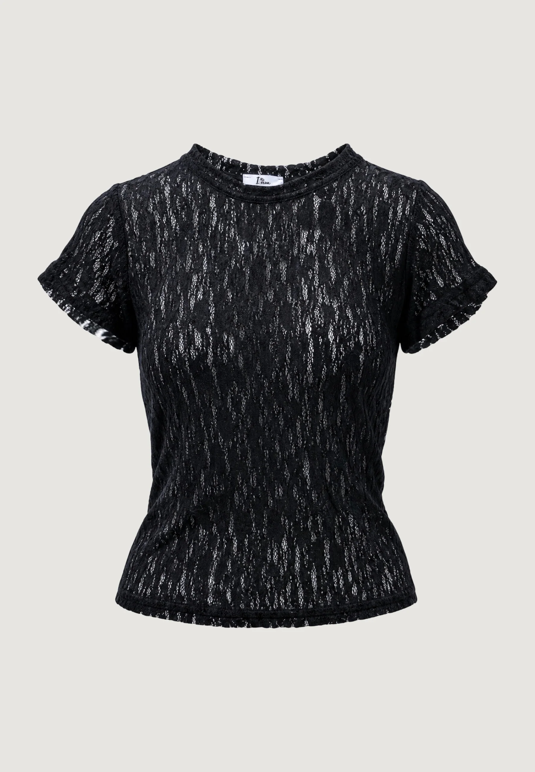 T-shirt I am Top Trasparente - Image 3