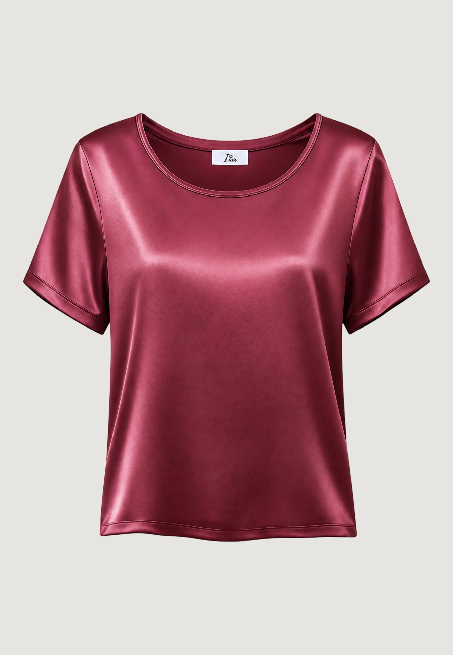 T-shirt I am Top Viscosa Satinato - Image 4