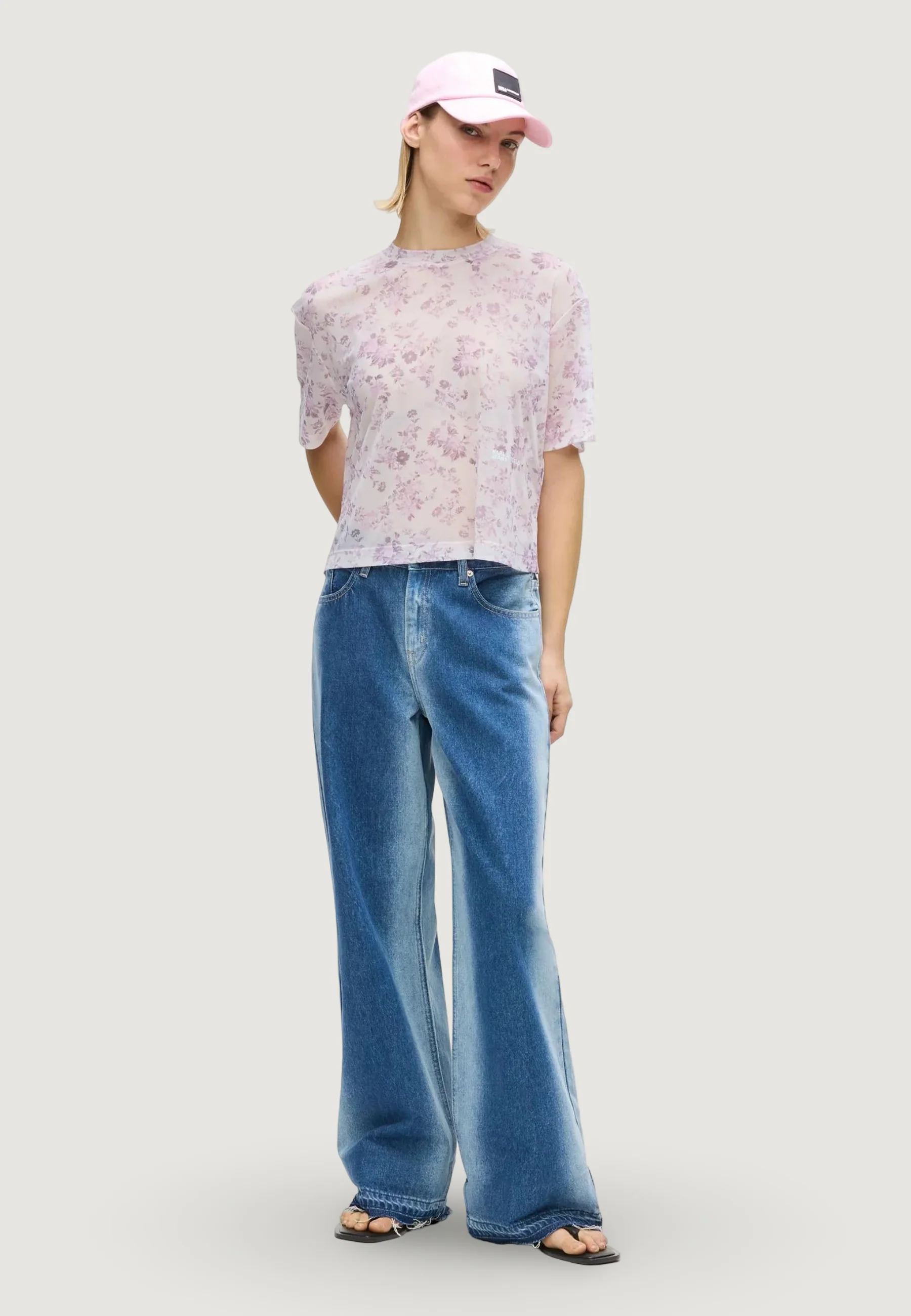 T-shirt Karl Lagerfeld Jeans KLJ Mesh Aop Tee - Image 4