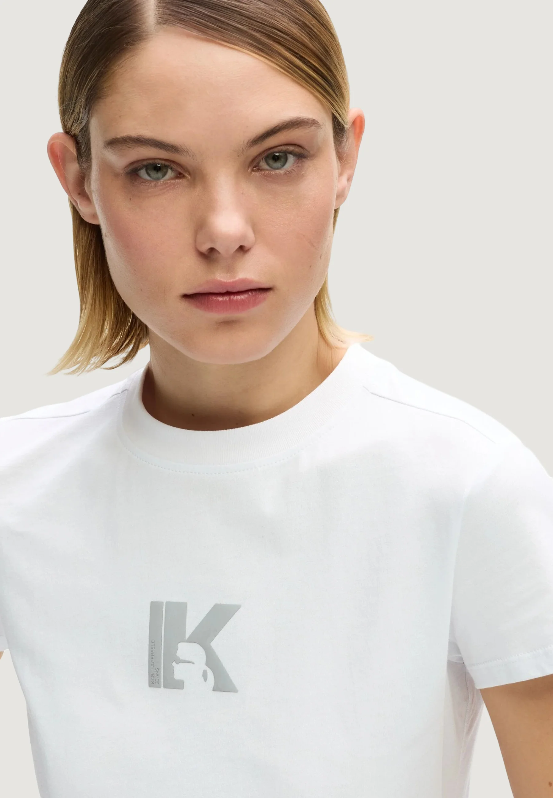 T-shirt Karl Lagerfeld Jeans KLJ Slim Ss K Logo Tee - Image 4