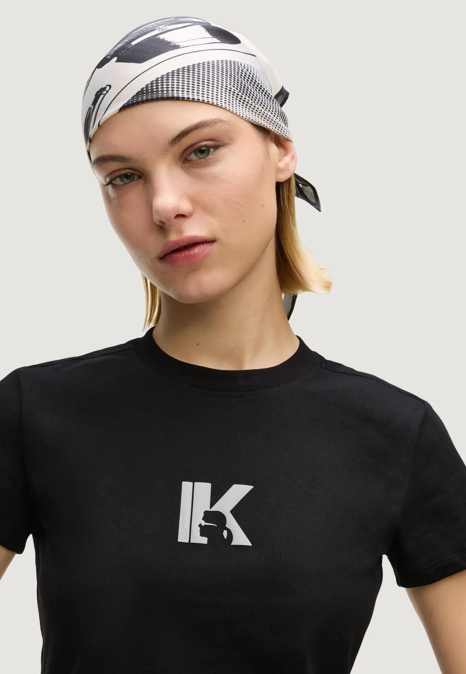 T-shirt Karl Lagerfeld Jeans KLJ Slim Ss K Logo Tee - Image 3