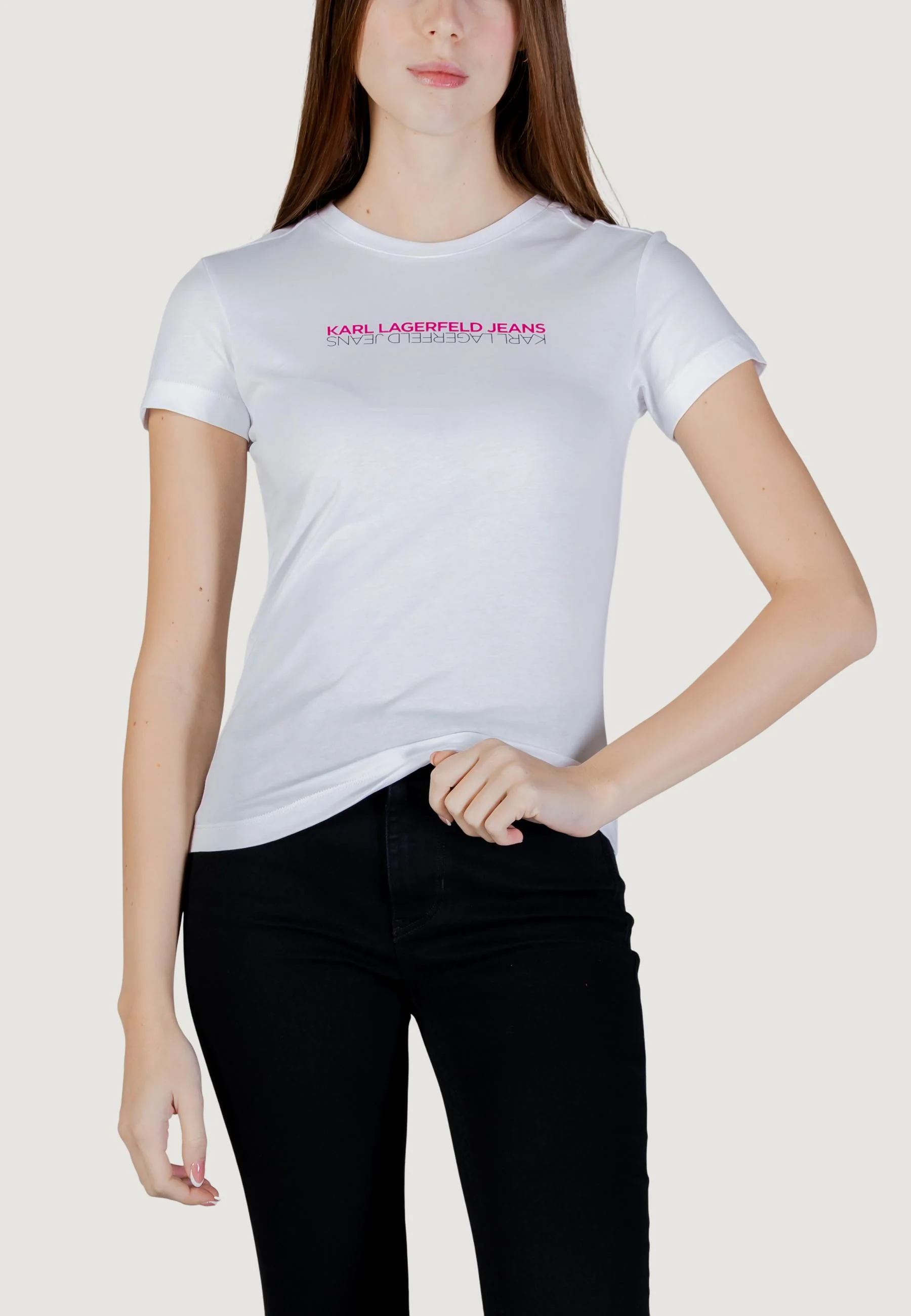 T-shirt Karl Lagerfeld Jeans KLJ Slim Ss Reflection Tee