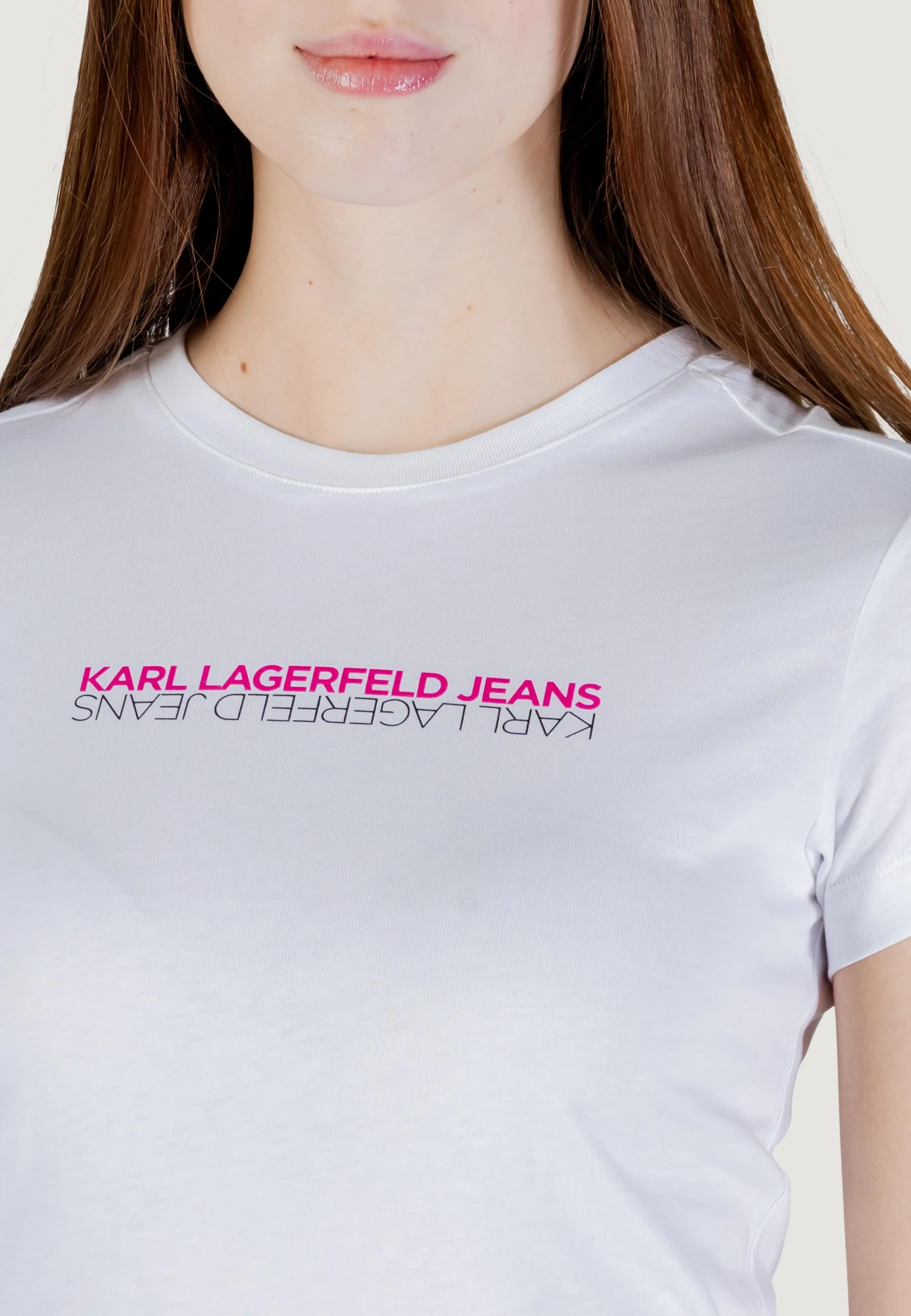 T-shirt Karl Lagerfeld Jeans KLJ Slim Ss Reflection Tee - Image 2