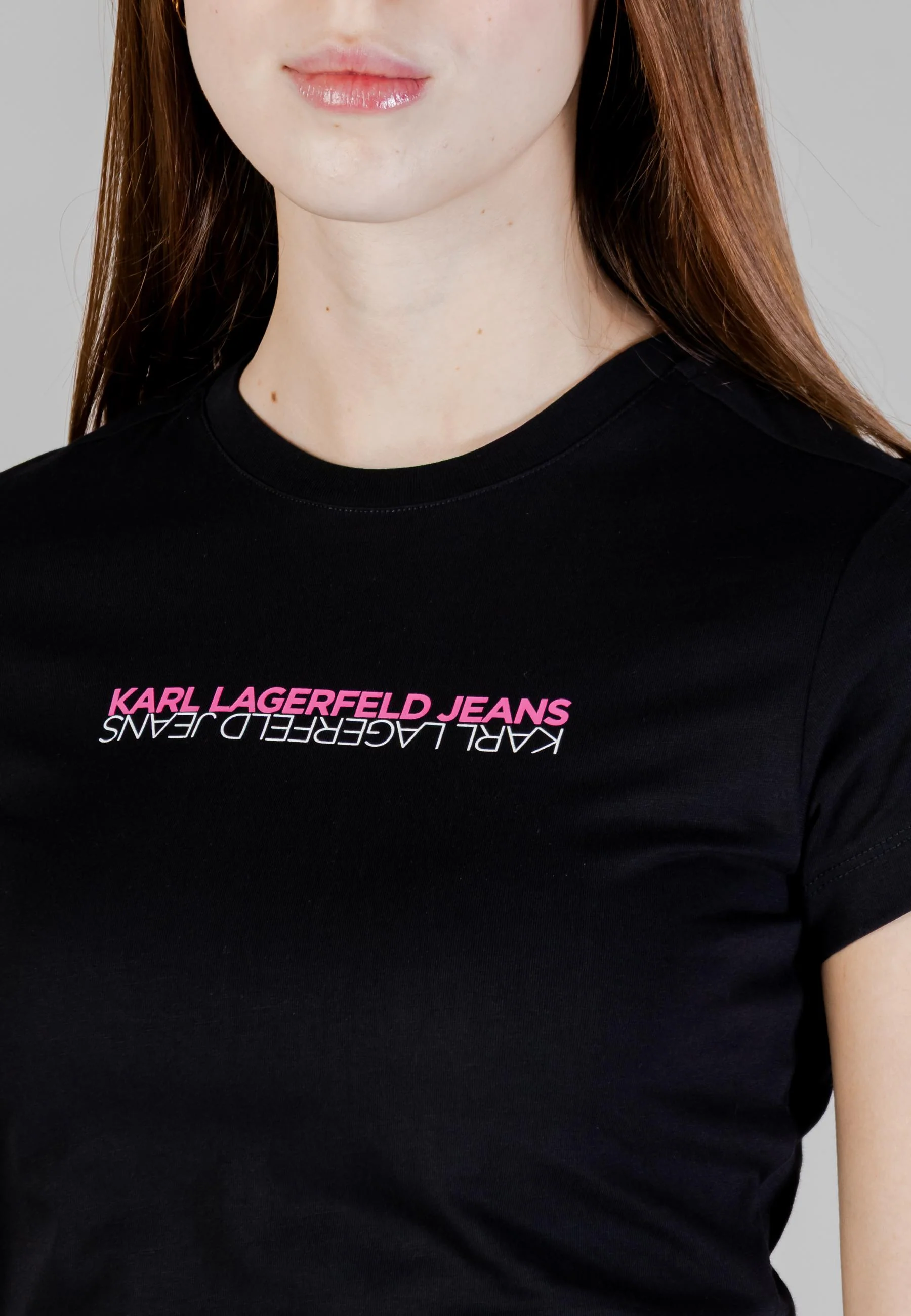 T-shirt Karl Lagerfeld Jeans KLJ Slim Ss Reflection Tee - Image 2