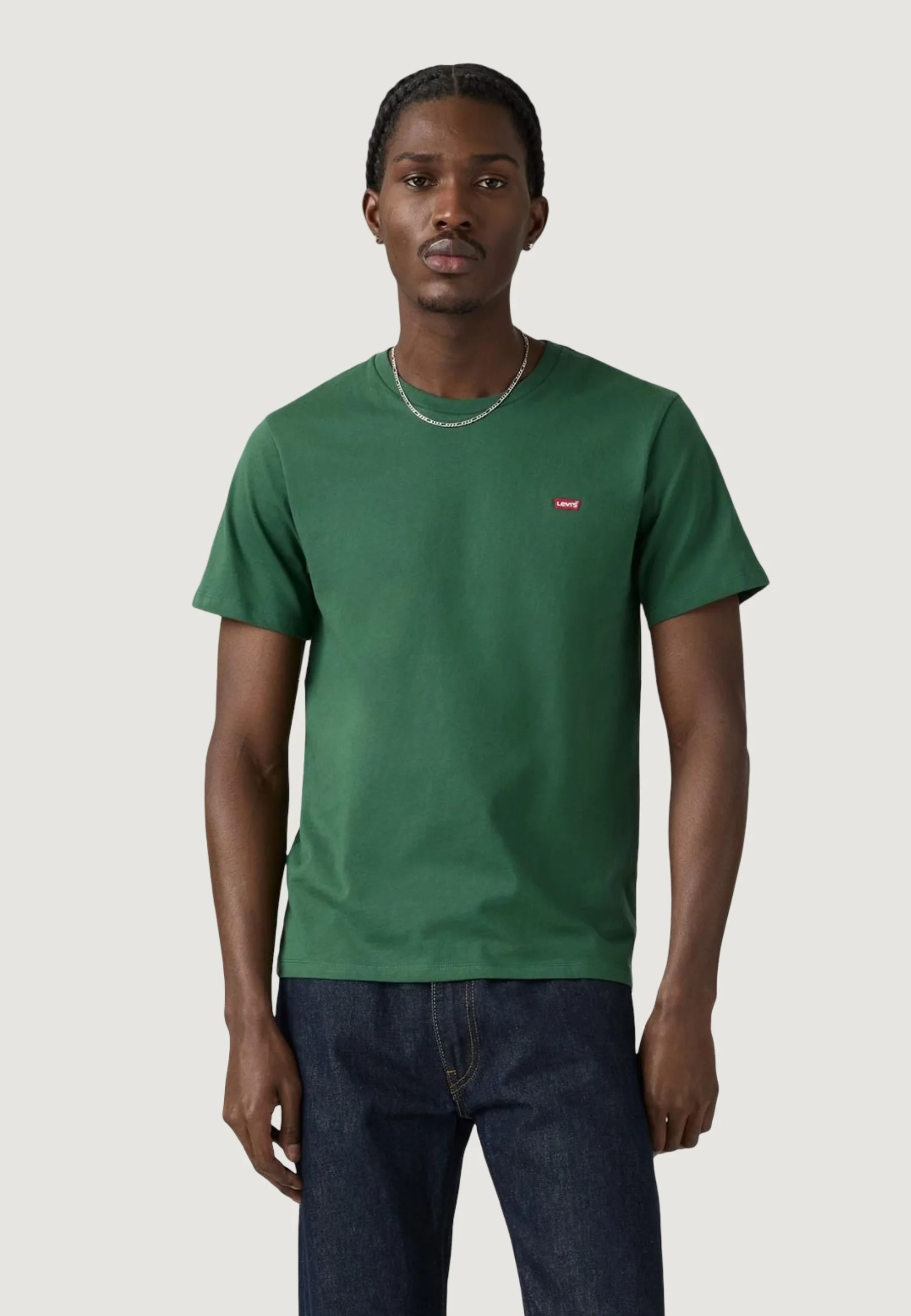 T-shirt Levi's® SS ORIGINAL HM TEE DARK GREEN JERSEY
