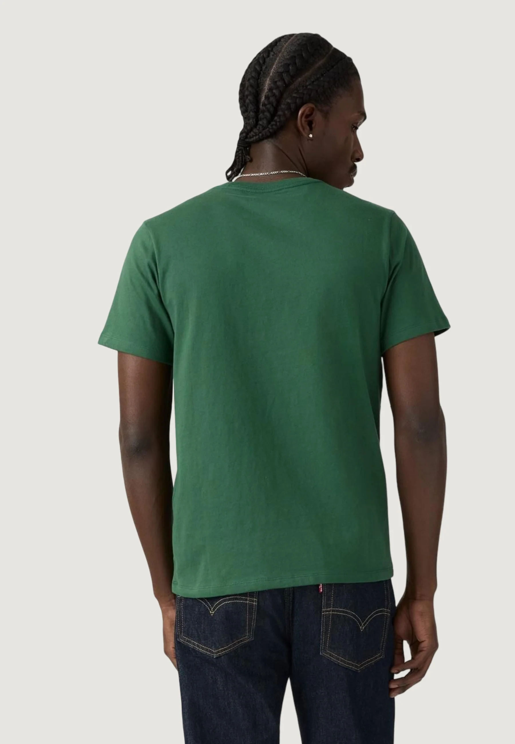 T-shirt Levi's® SS ORIGINAL HM TEE DARK GREEN JERSEY - Image 2