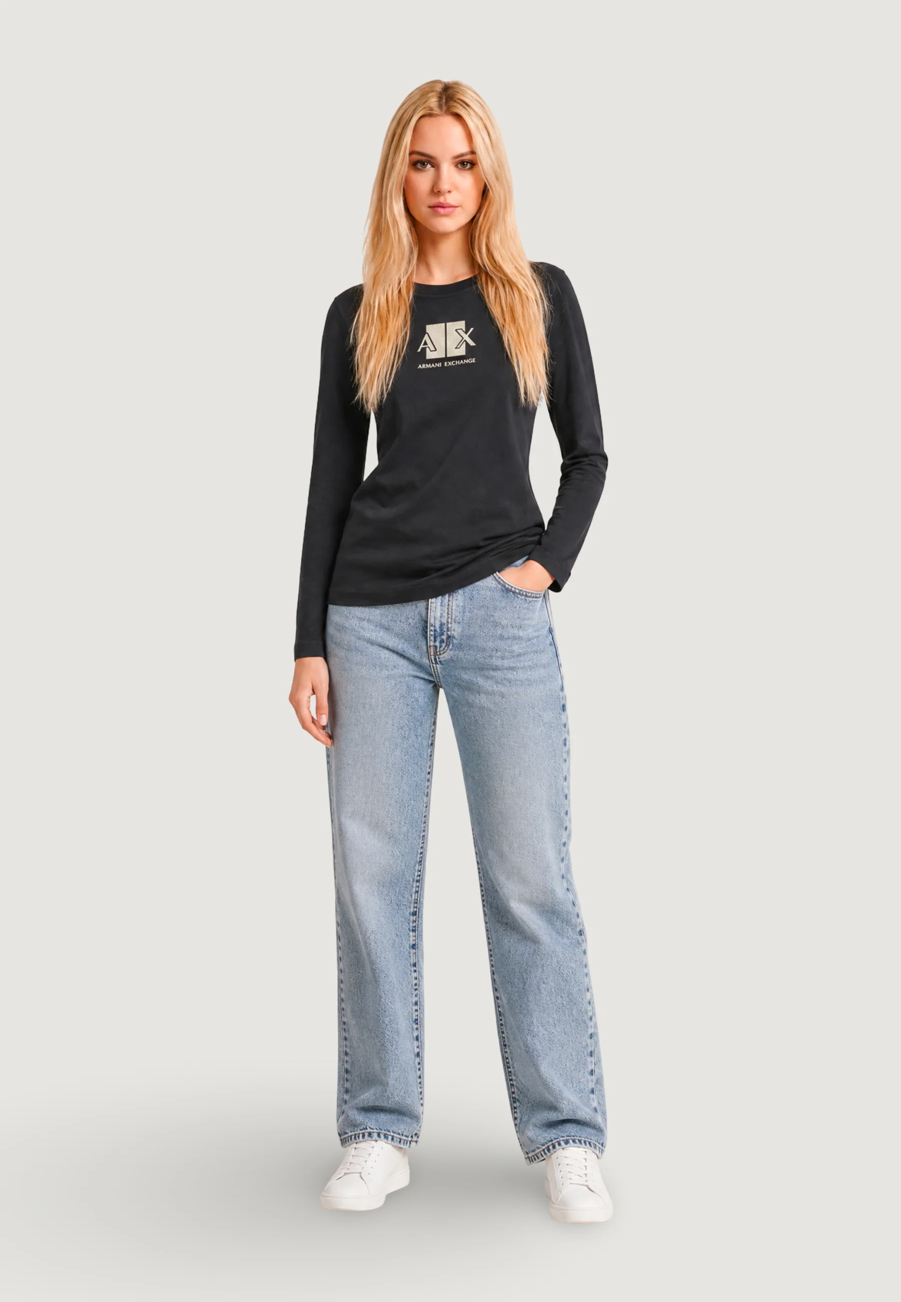 T-shirt manica lunga Armani Exchange XW002774 AF10356 - Image 4
